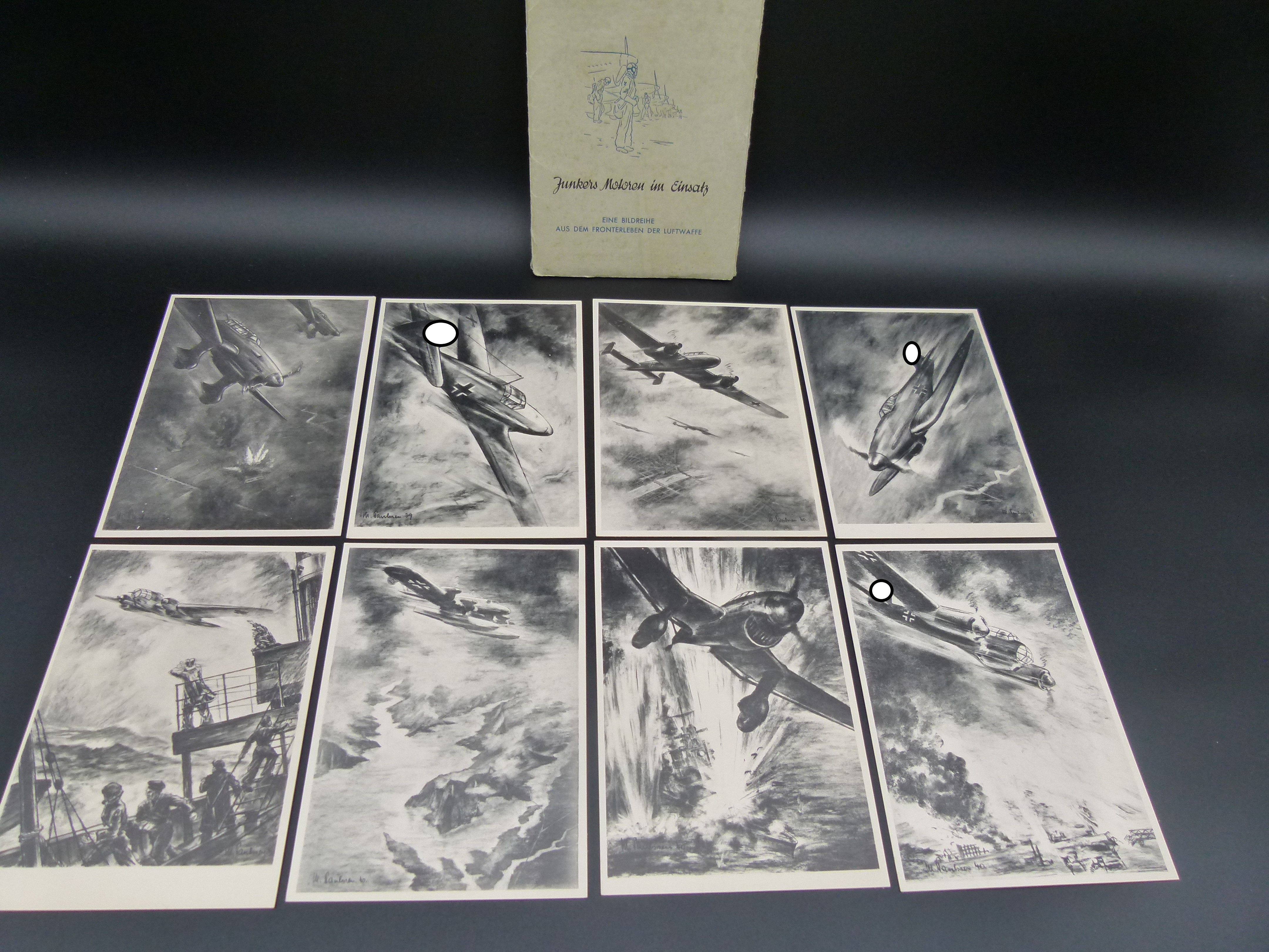 Junkers Motoren im Einsatz Luftwaffe 8 Karten