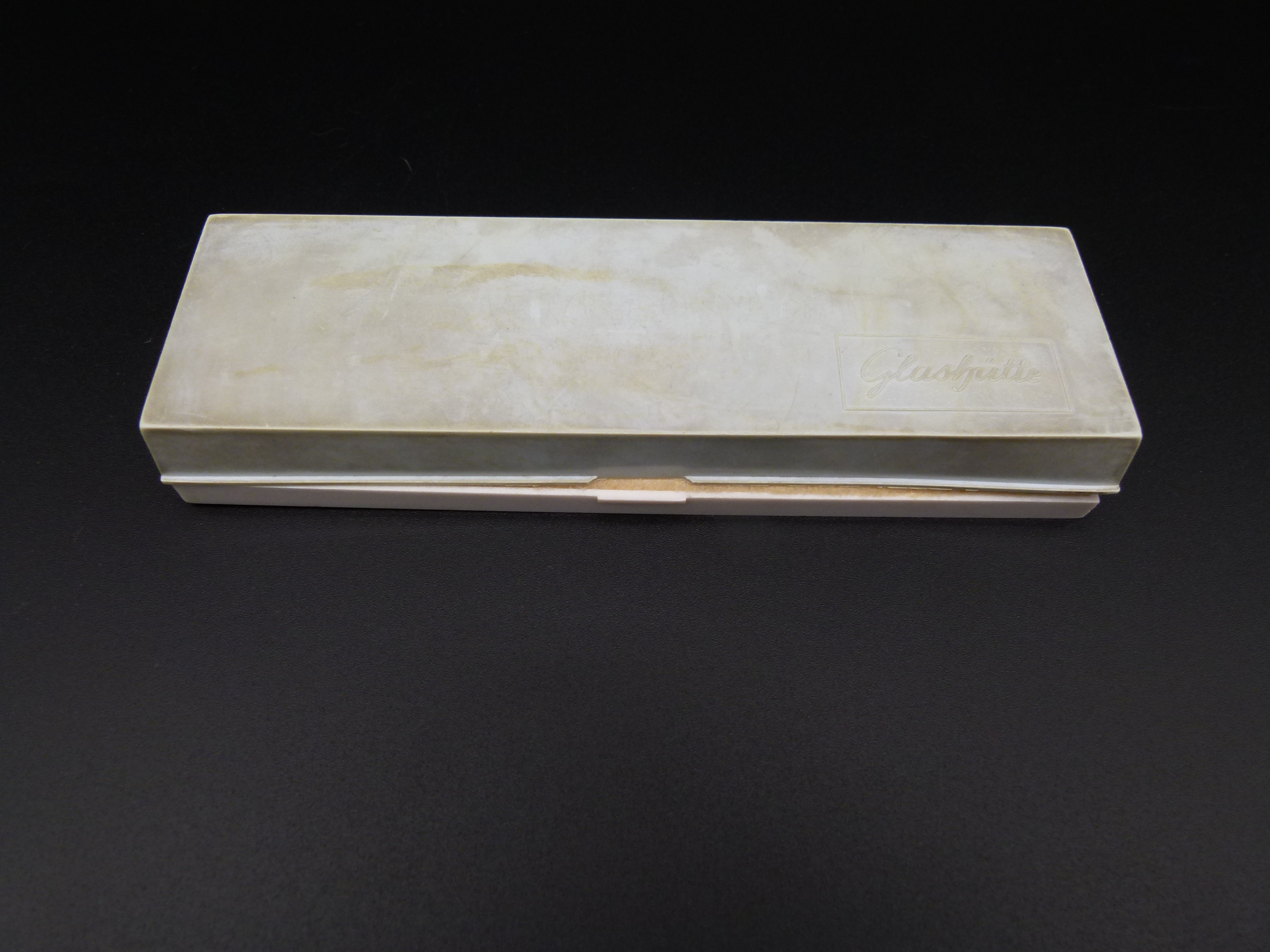 Original Glashuette Uhren Etui Kaliber 69.1 