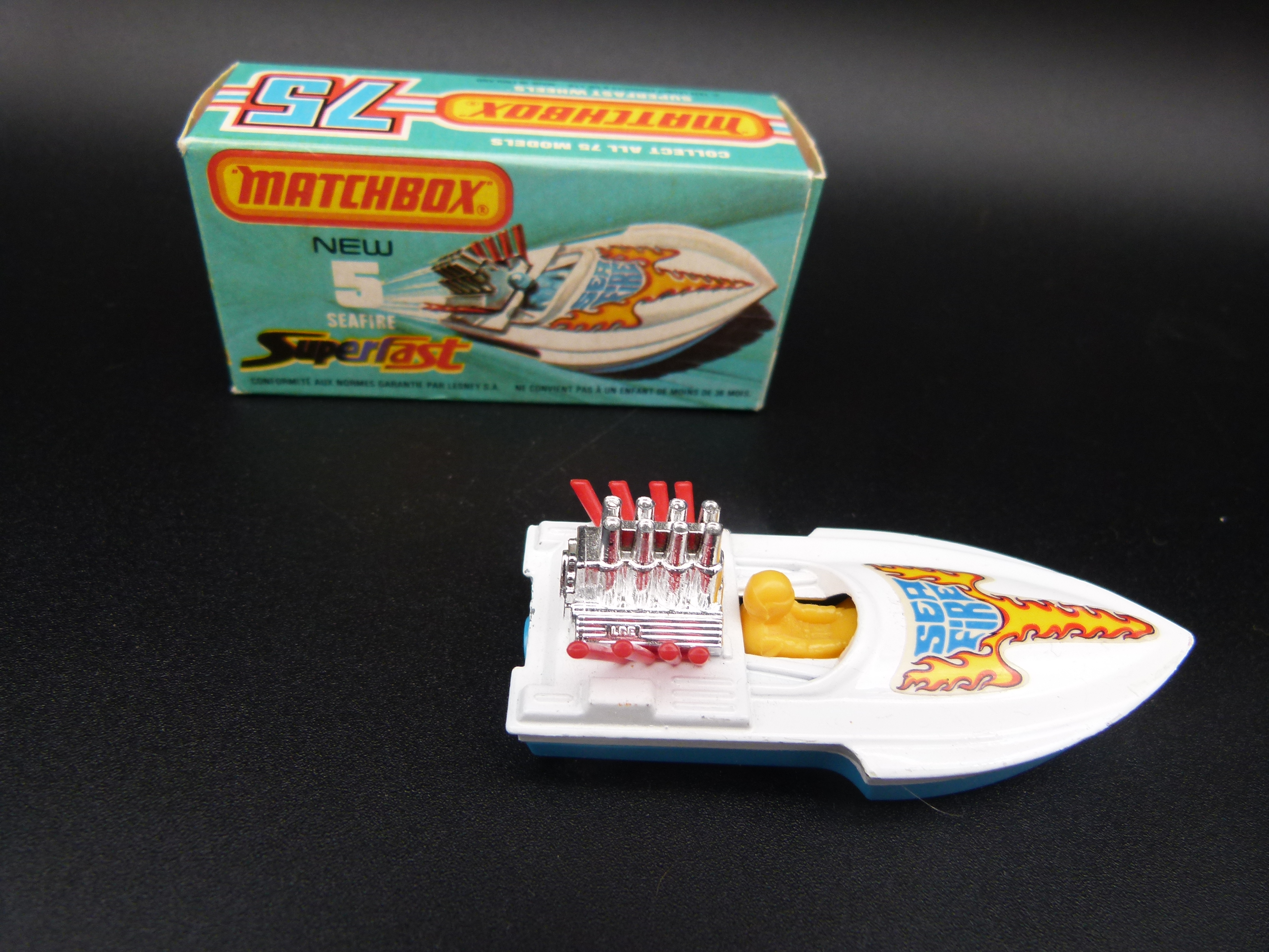 Matchbox Seafire 5 in OVP 1975  