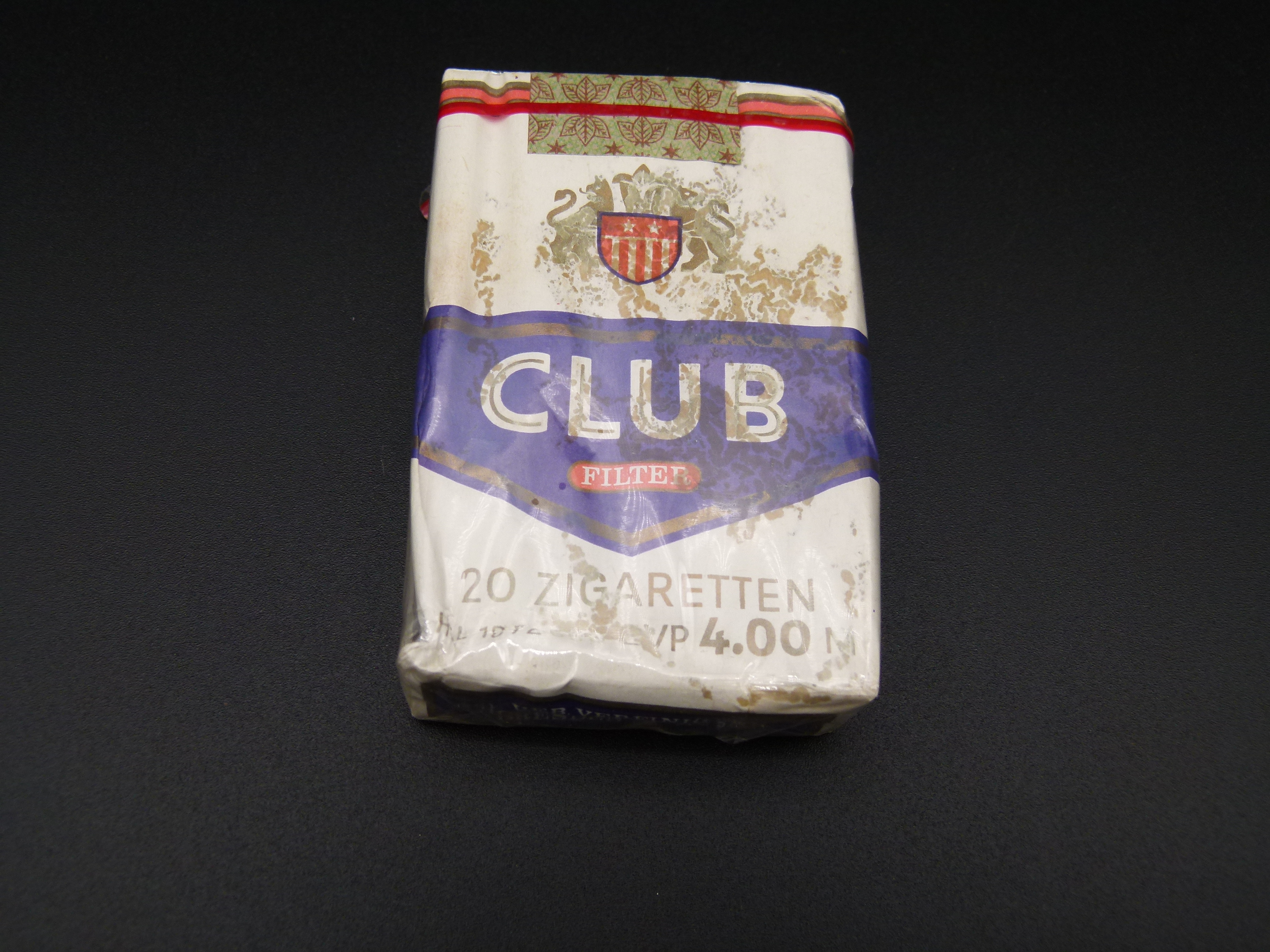 Original DDR Club Zigaretten ungeoeffnet
