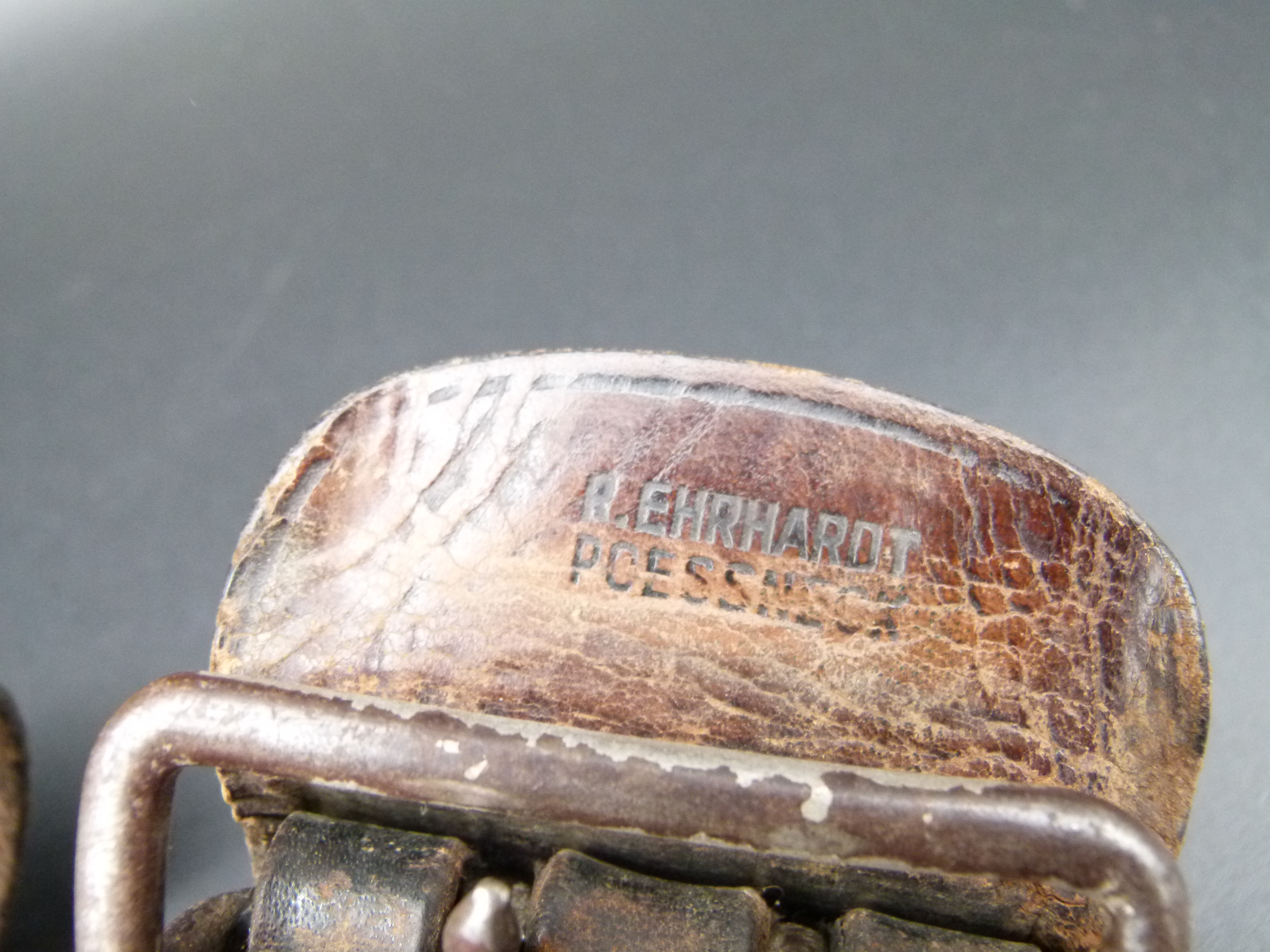 Zweidornkoppel Offiziere KVP R. Ehrhardt Poessneck 