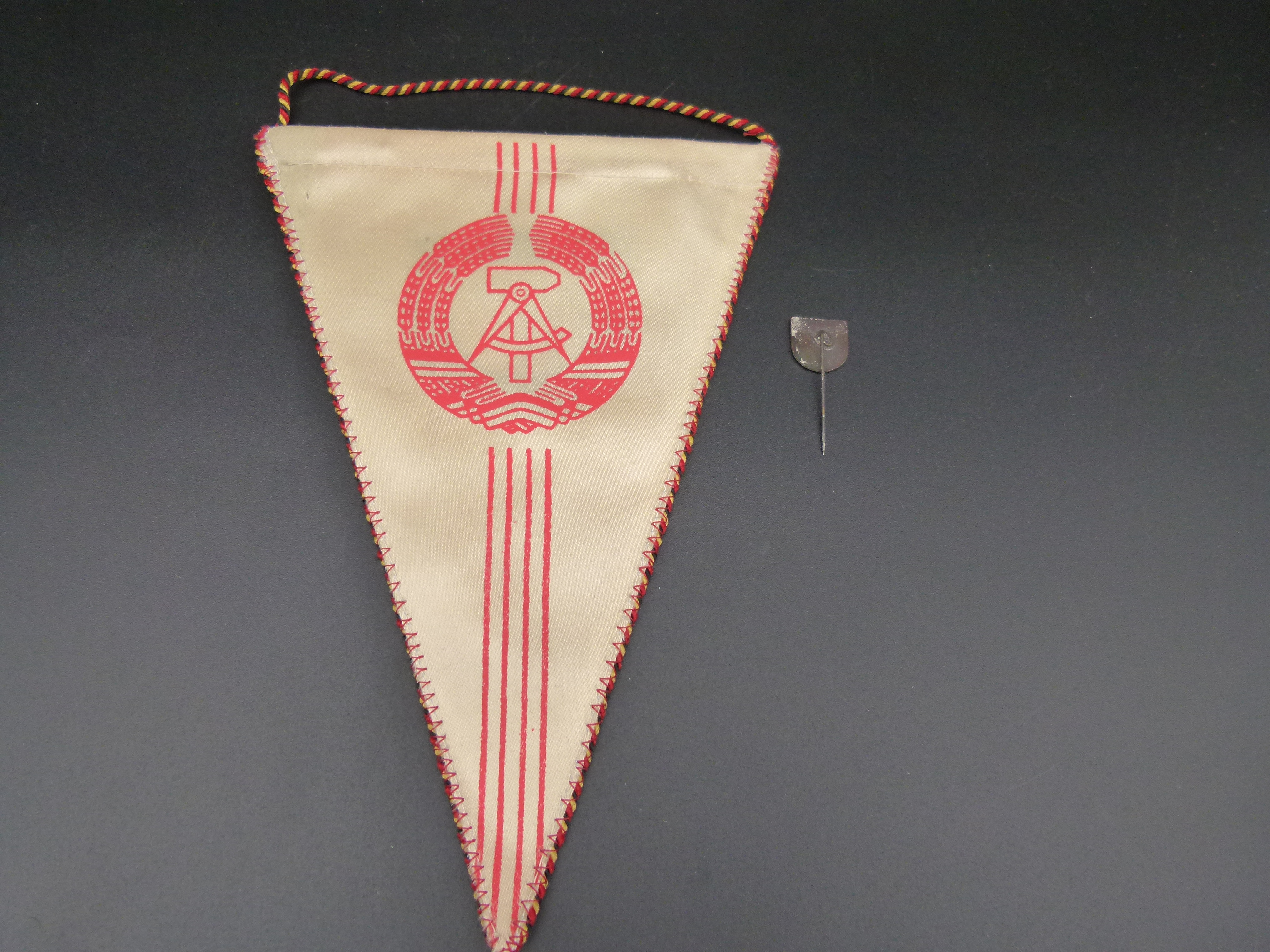 DDR Fußball Nadel Wimpel BSG Zentronik Soemmerda