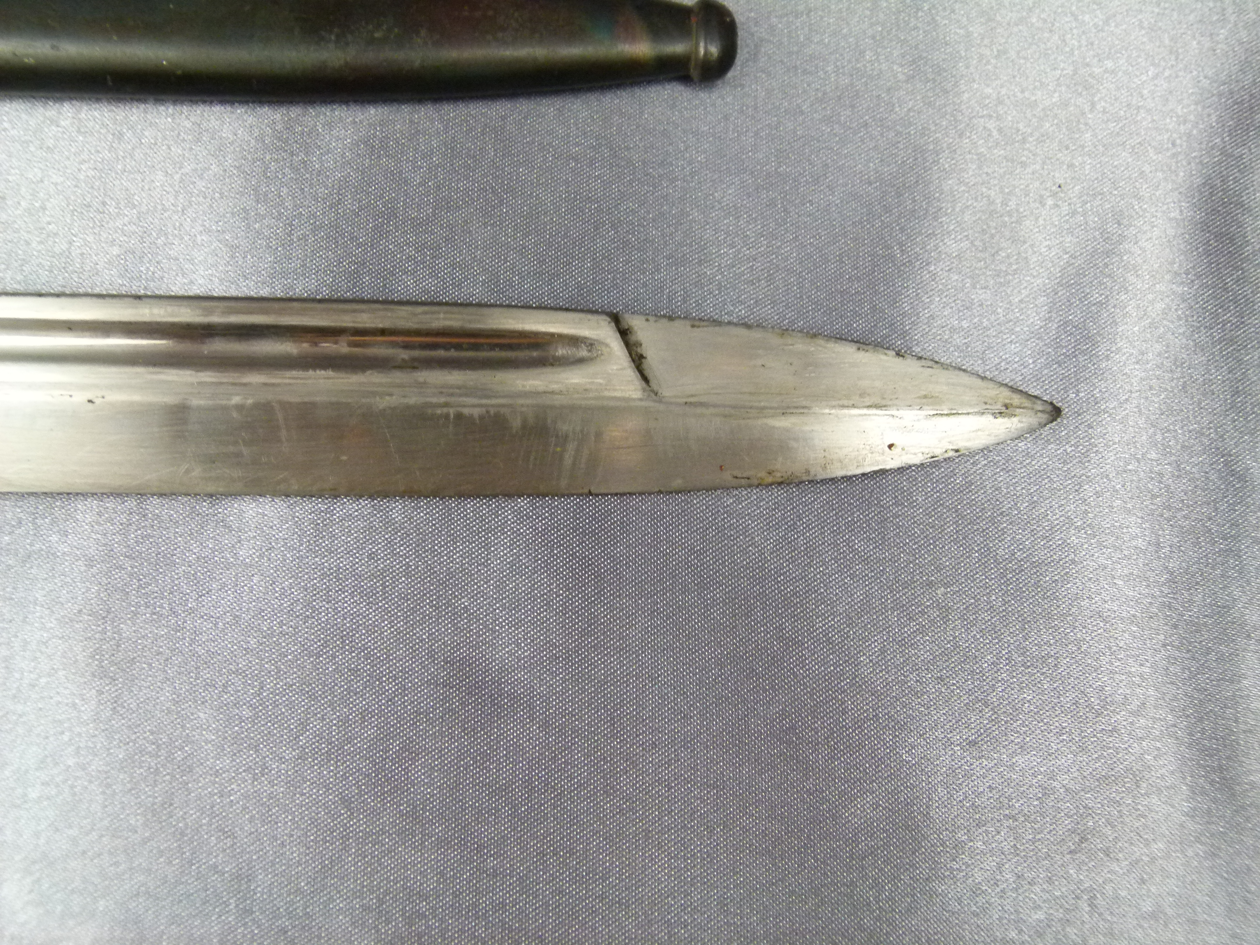Extra Seitengewehr KS 98 mit Hirschhorn Griffschalen