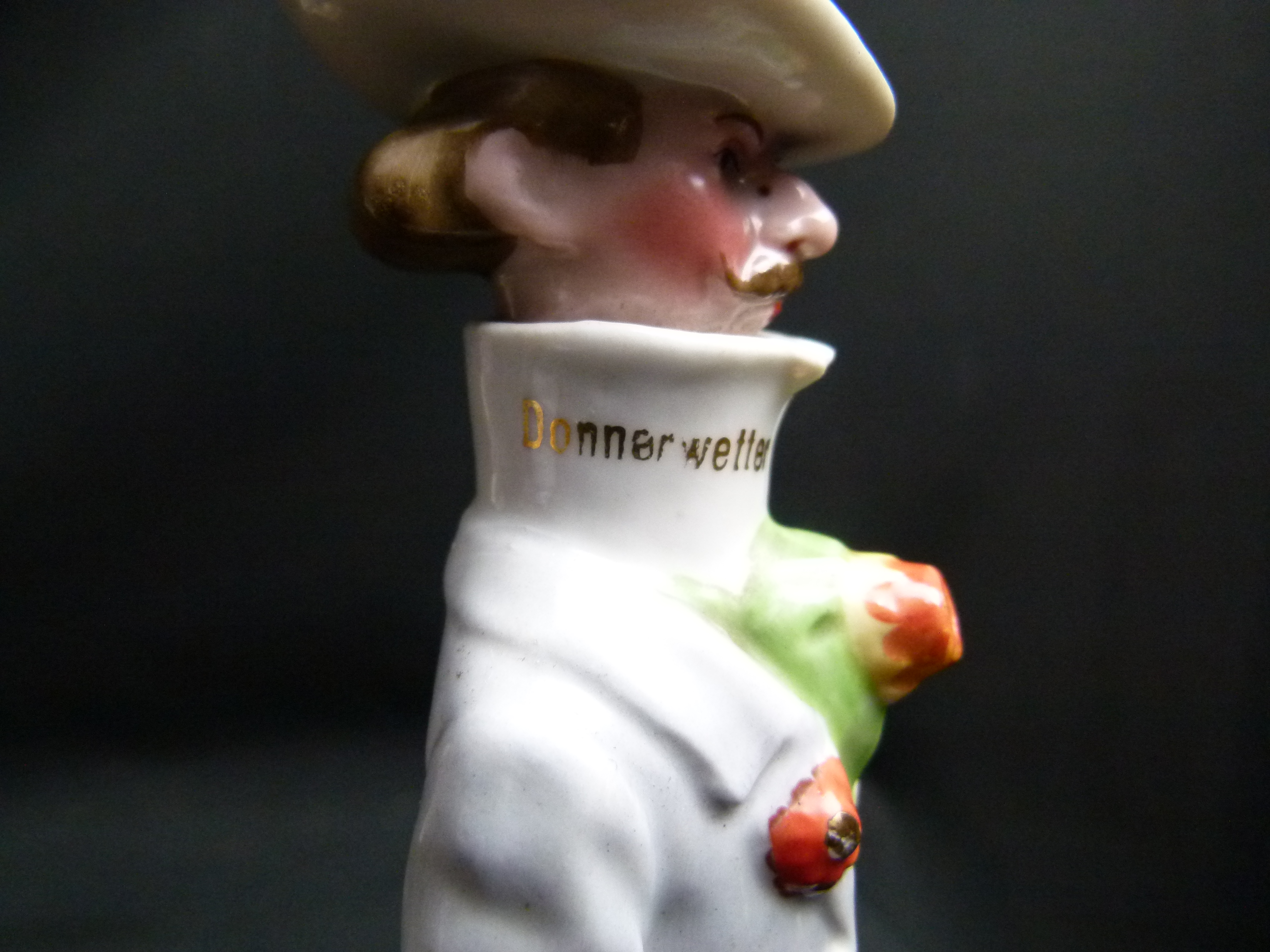 Ausgefallene Schnapsflasche Mann Donnerwetter