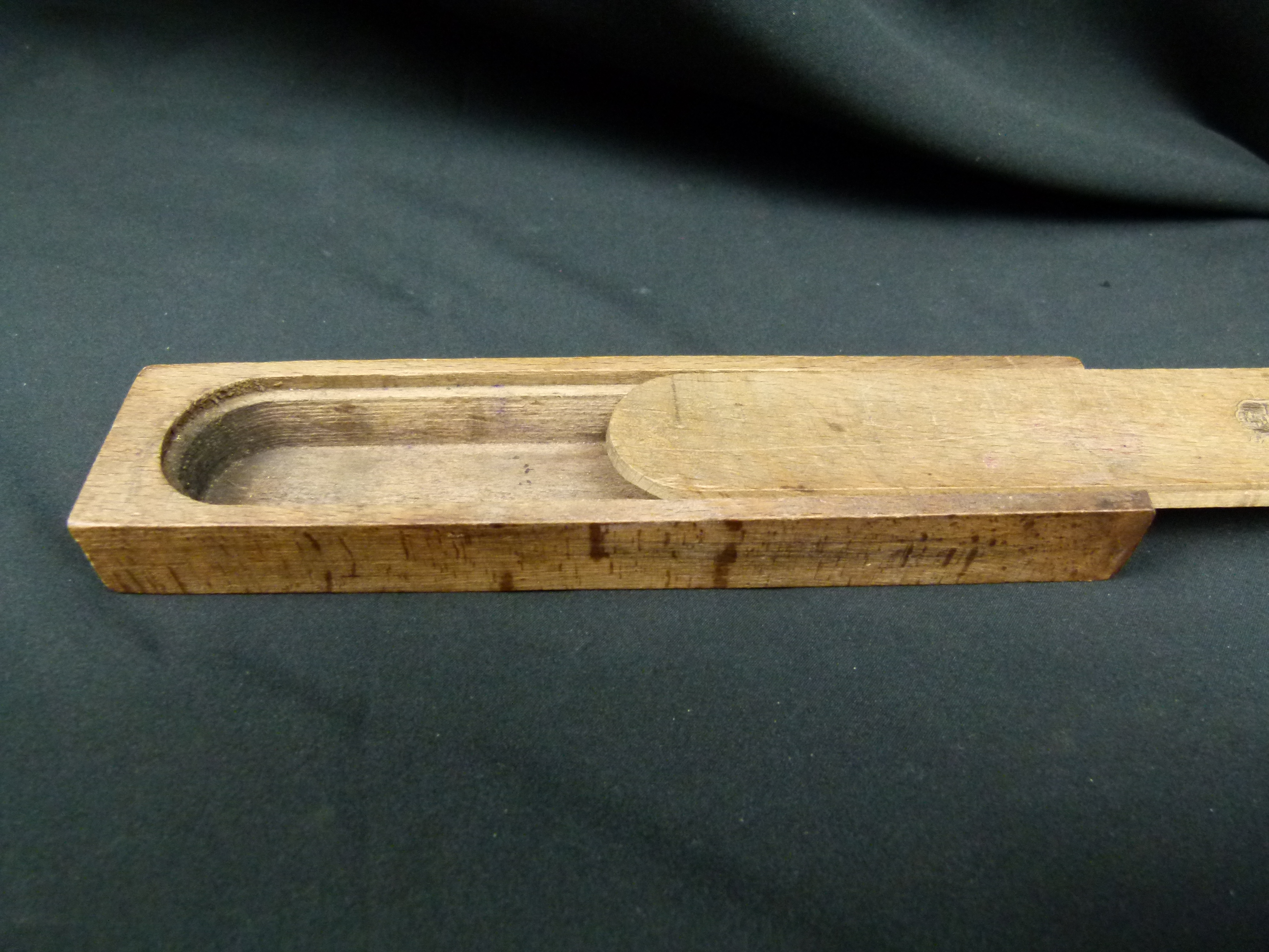 Federkaestchen HJ mit Fahne und Spruch Mit Hitler