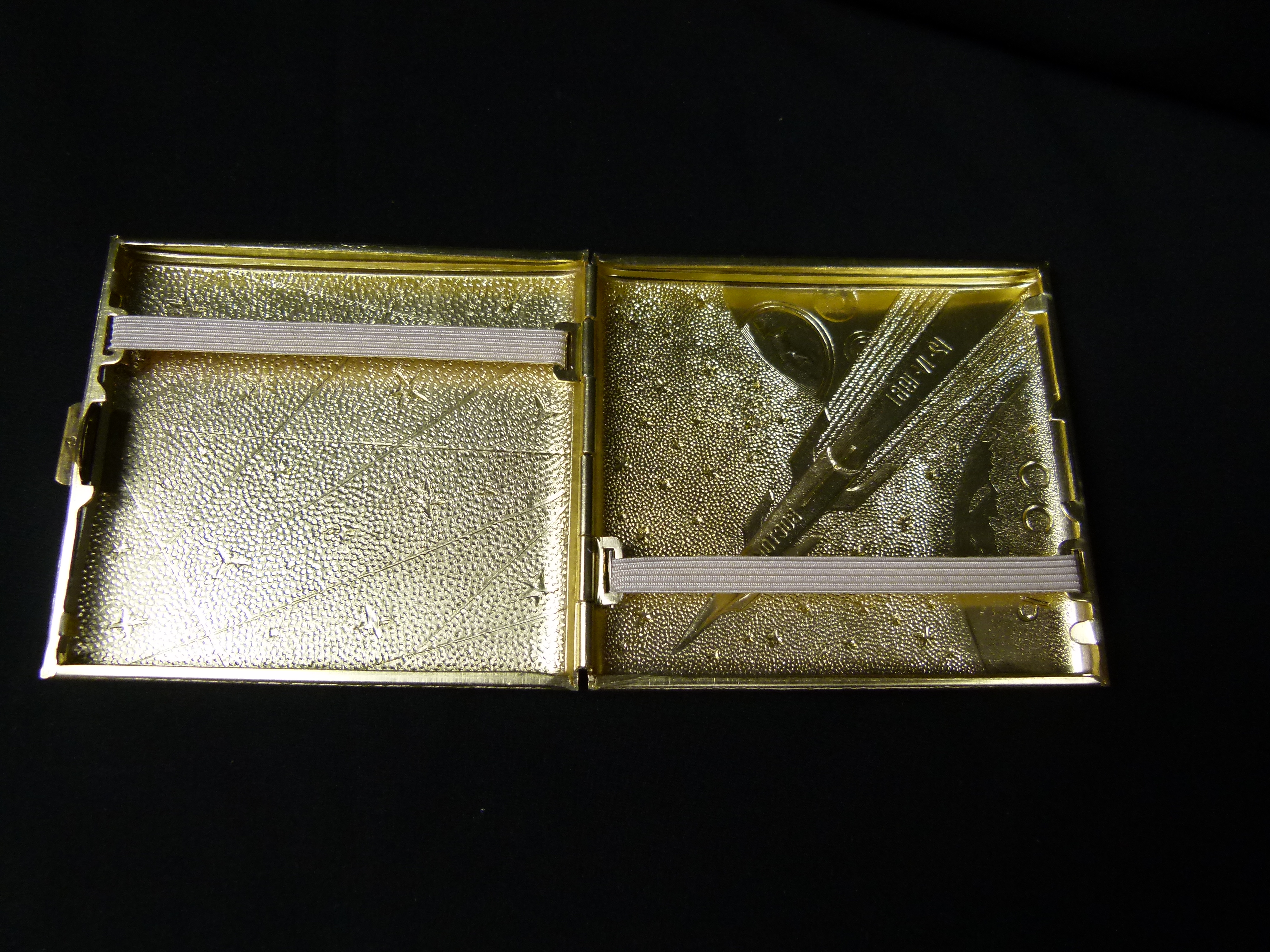 Zigarettenetui Juri Gagarin Wostok Weltallflug 1961