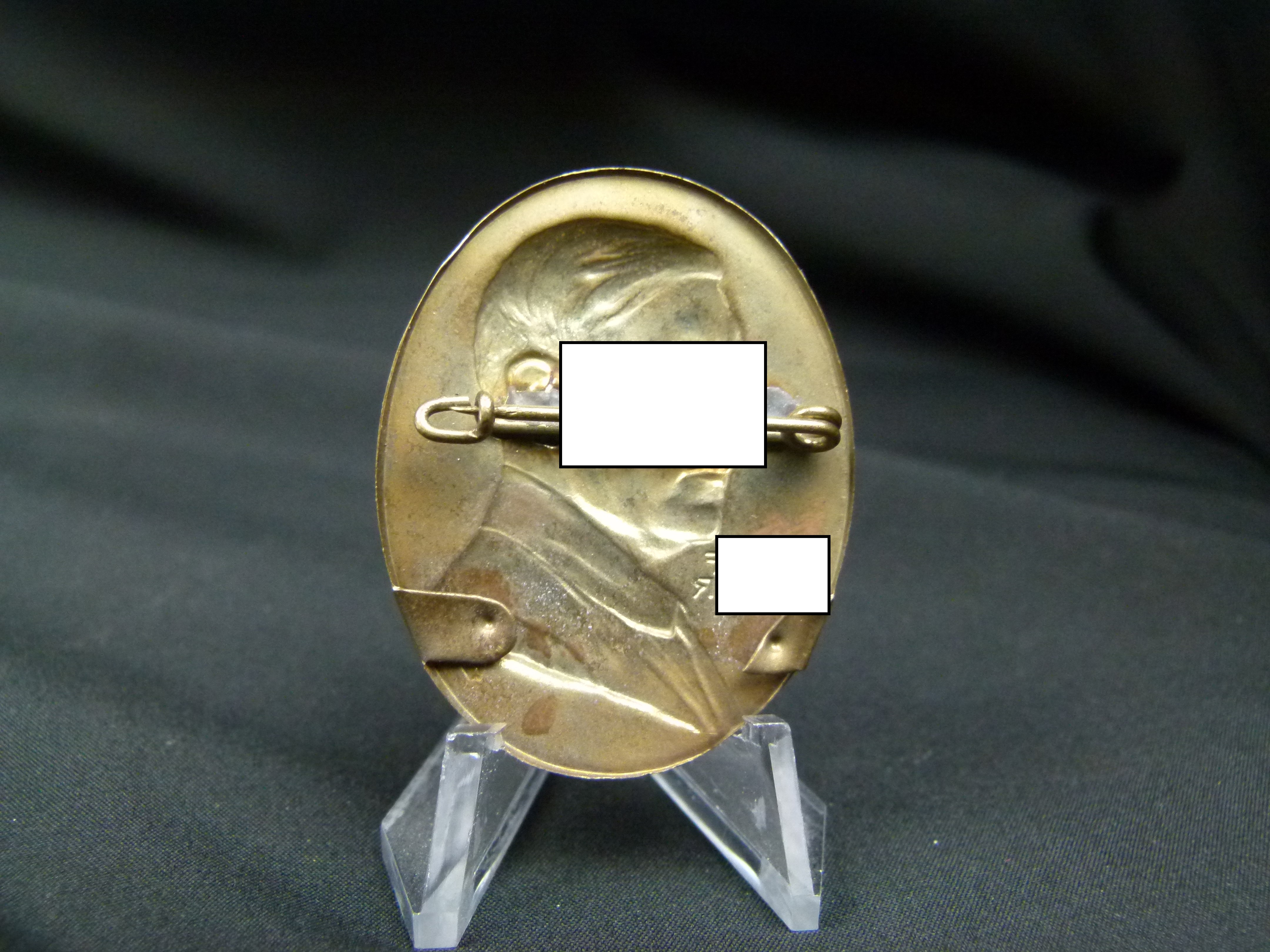 Sympathieabzeichen Kampfzeit Adolf Hitler 