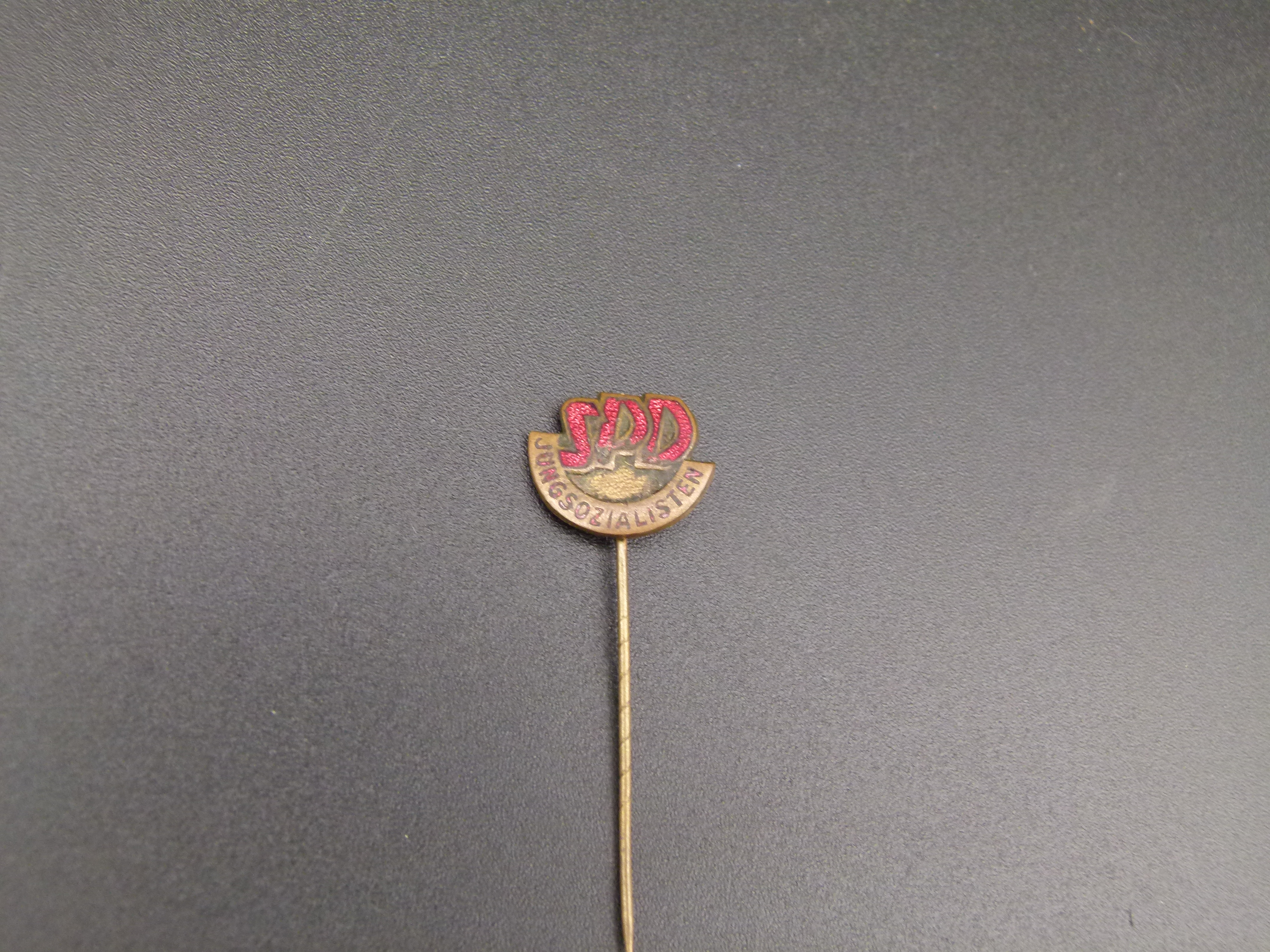 Alte SPD Jungsozialisten Nadel emailliert selten 