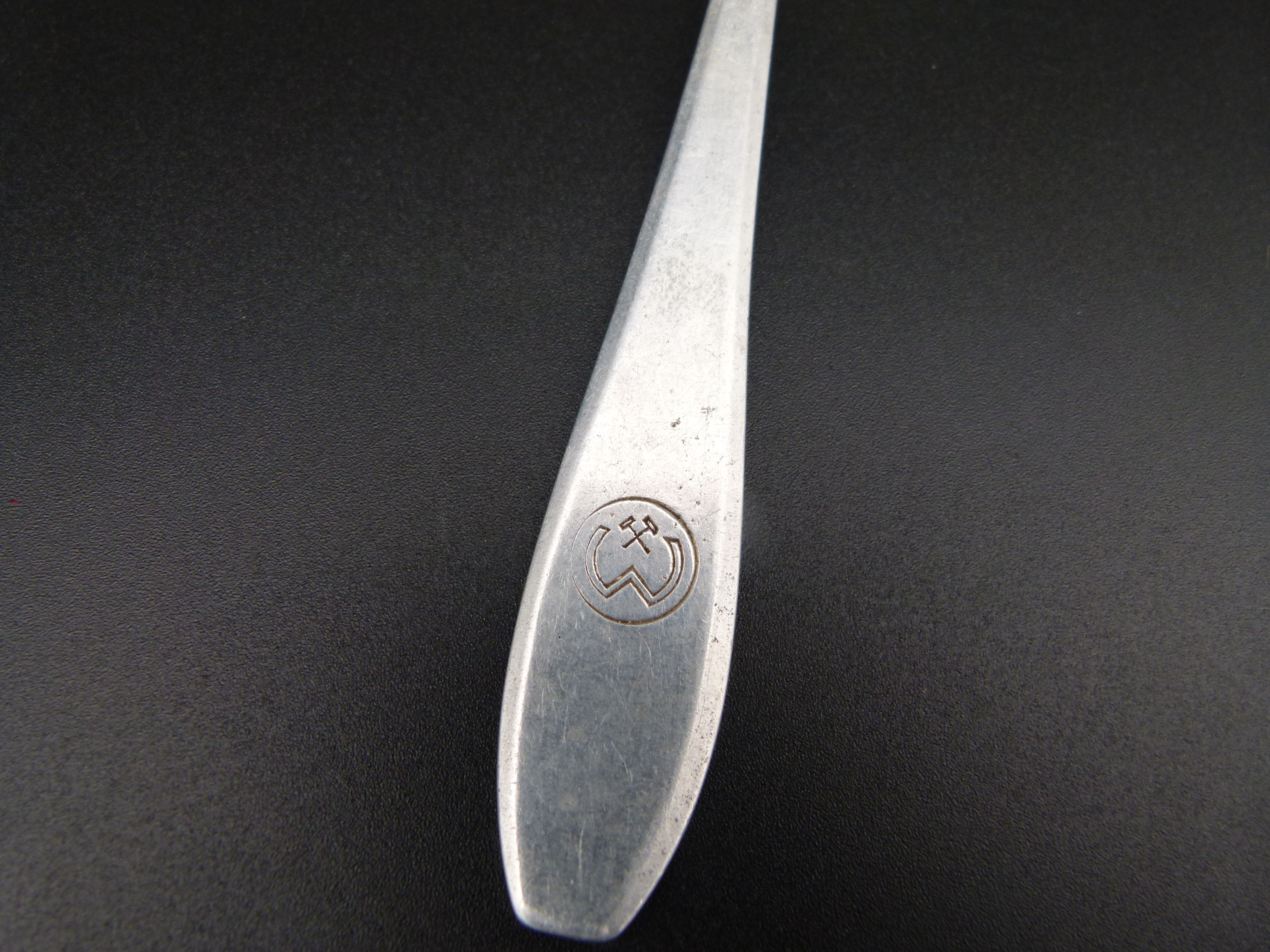 Speiseloeffel Kantinenbesteck SDAG Wismut Bergbau