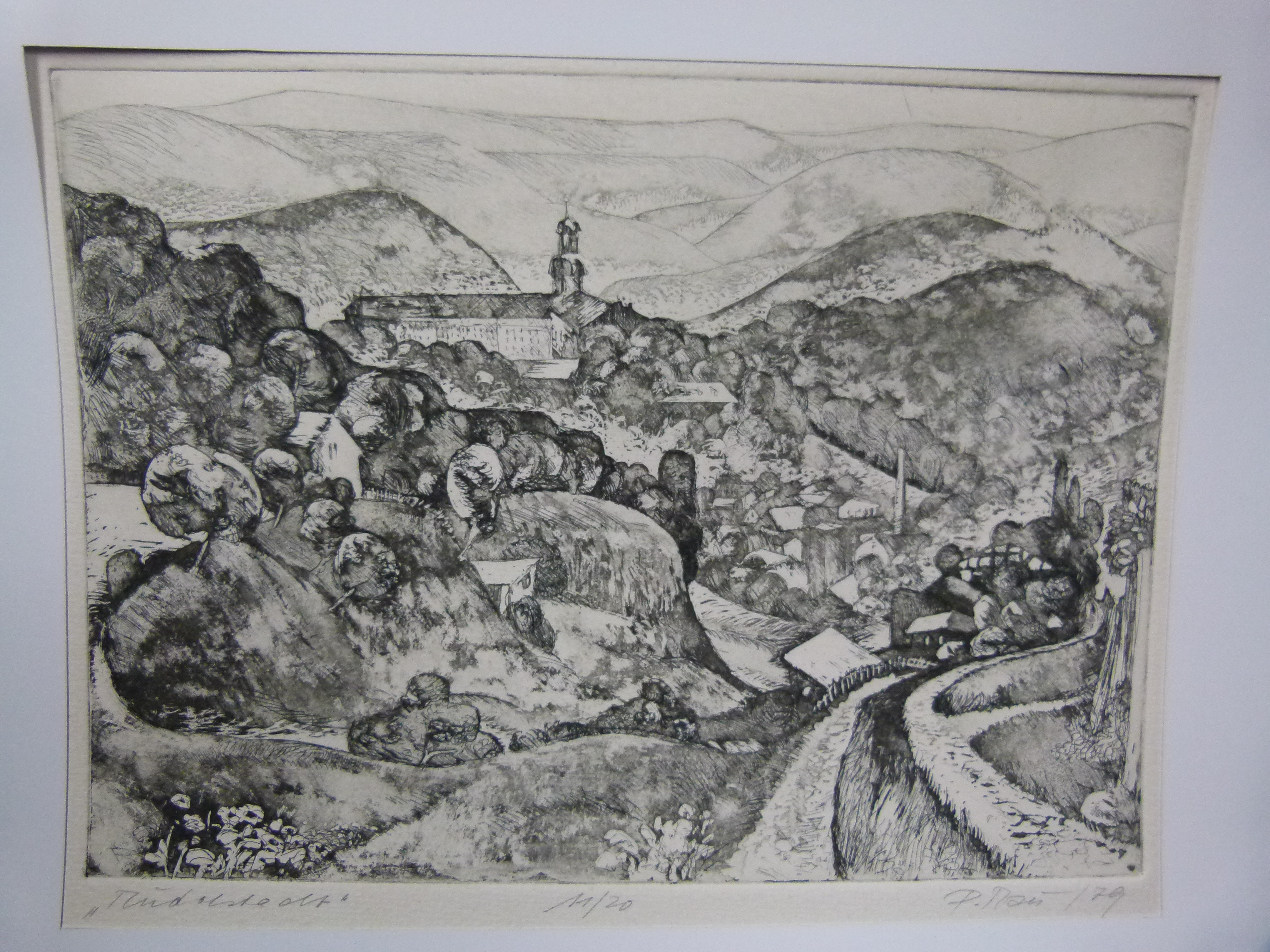 Paul Rau Kunstwerk 1979 Rudolstadt limit. 11 von 20 