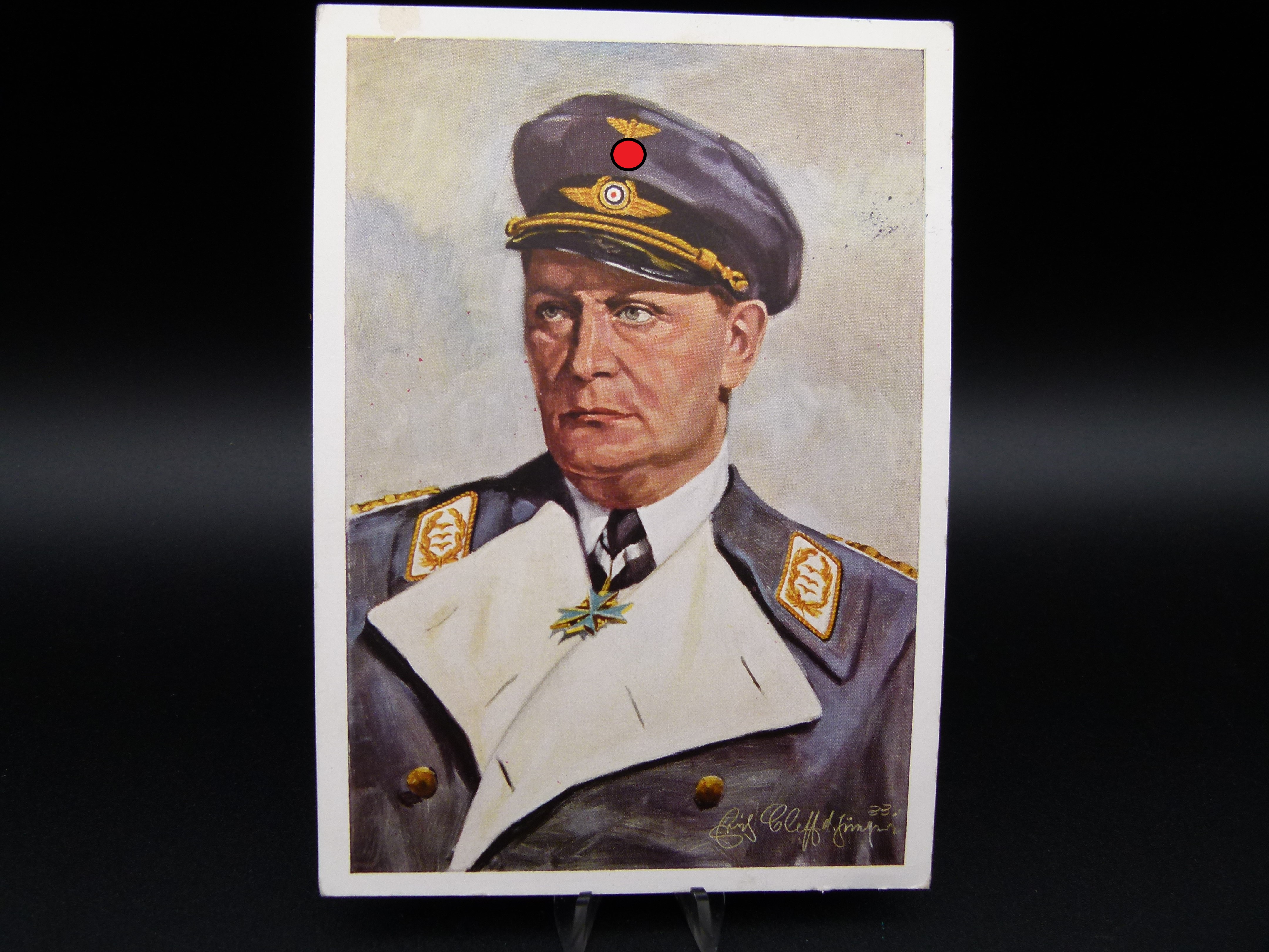 Farbige Propagandakarte Hermann Goering selten