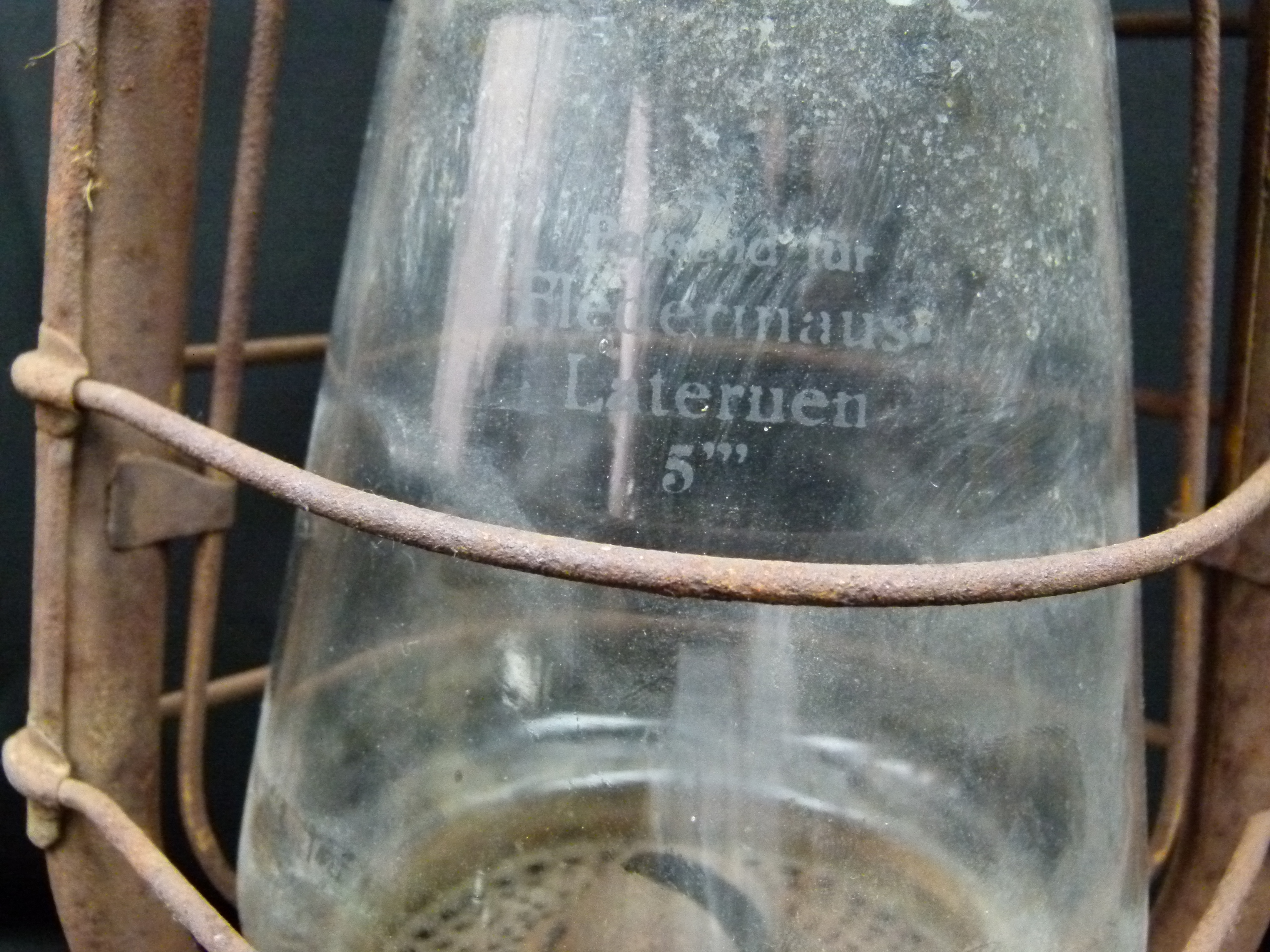 BAT Fledermaus 2849 Petroleumlampe Ca. 1912 