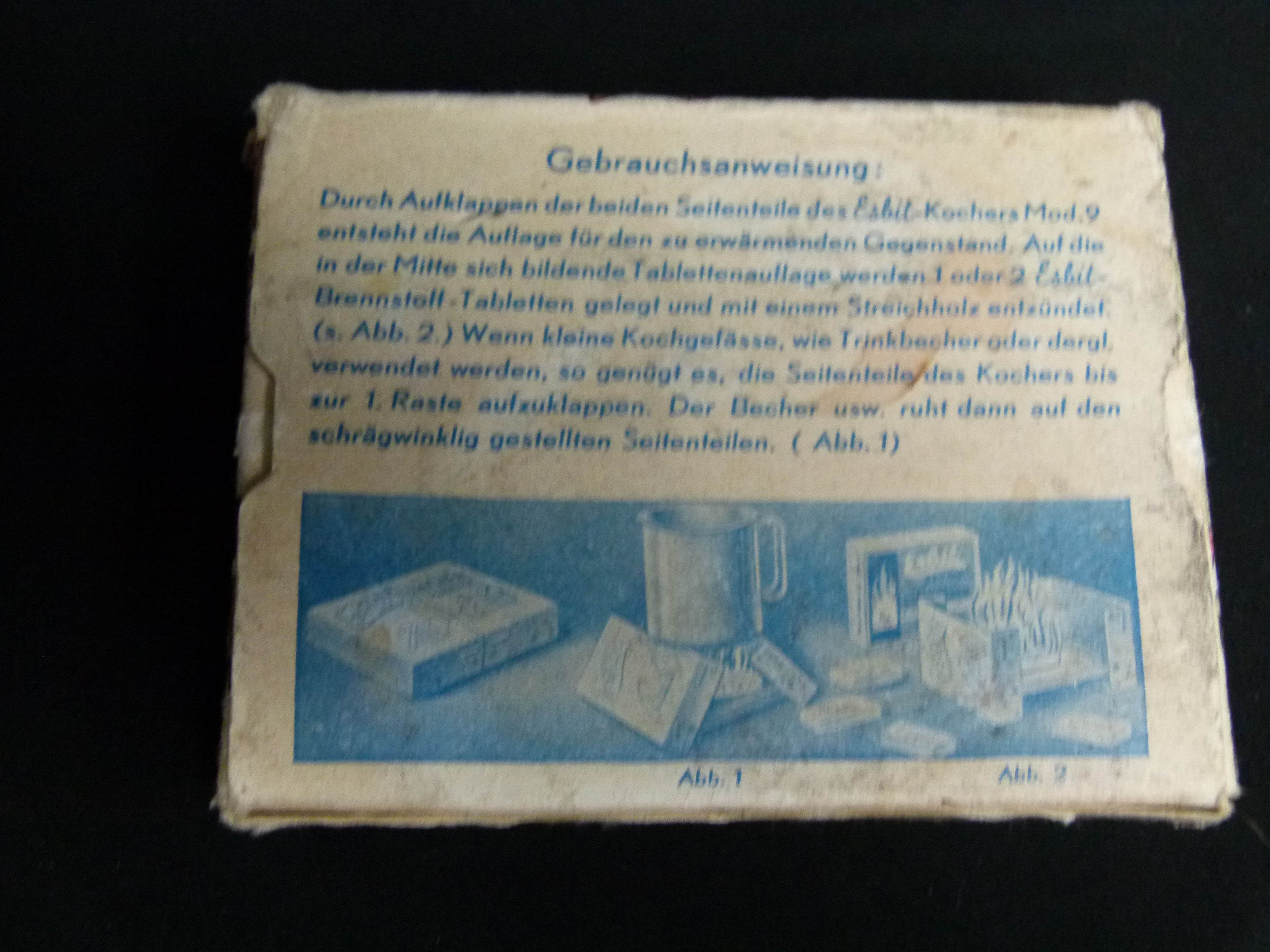 Esbit Wehrmachtskocher in original Verpackung WK2