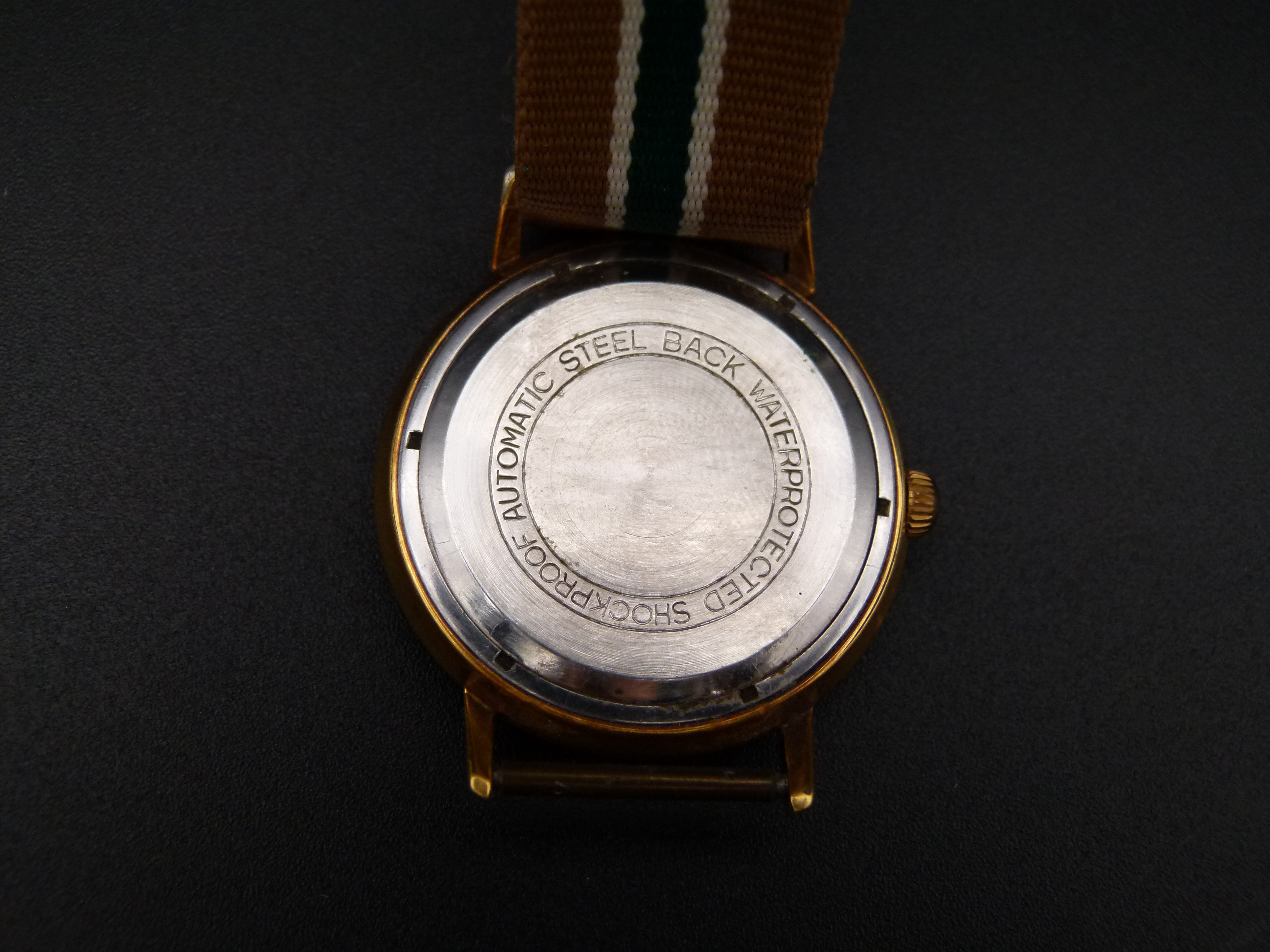 POLJOT de Luxe Automatik vergoldet Vintage Uhr