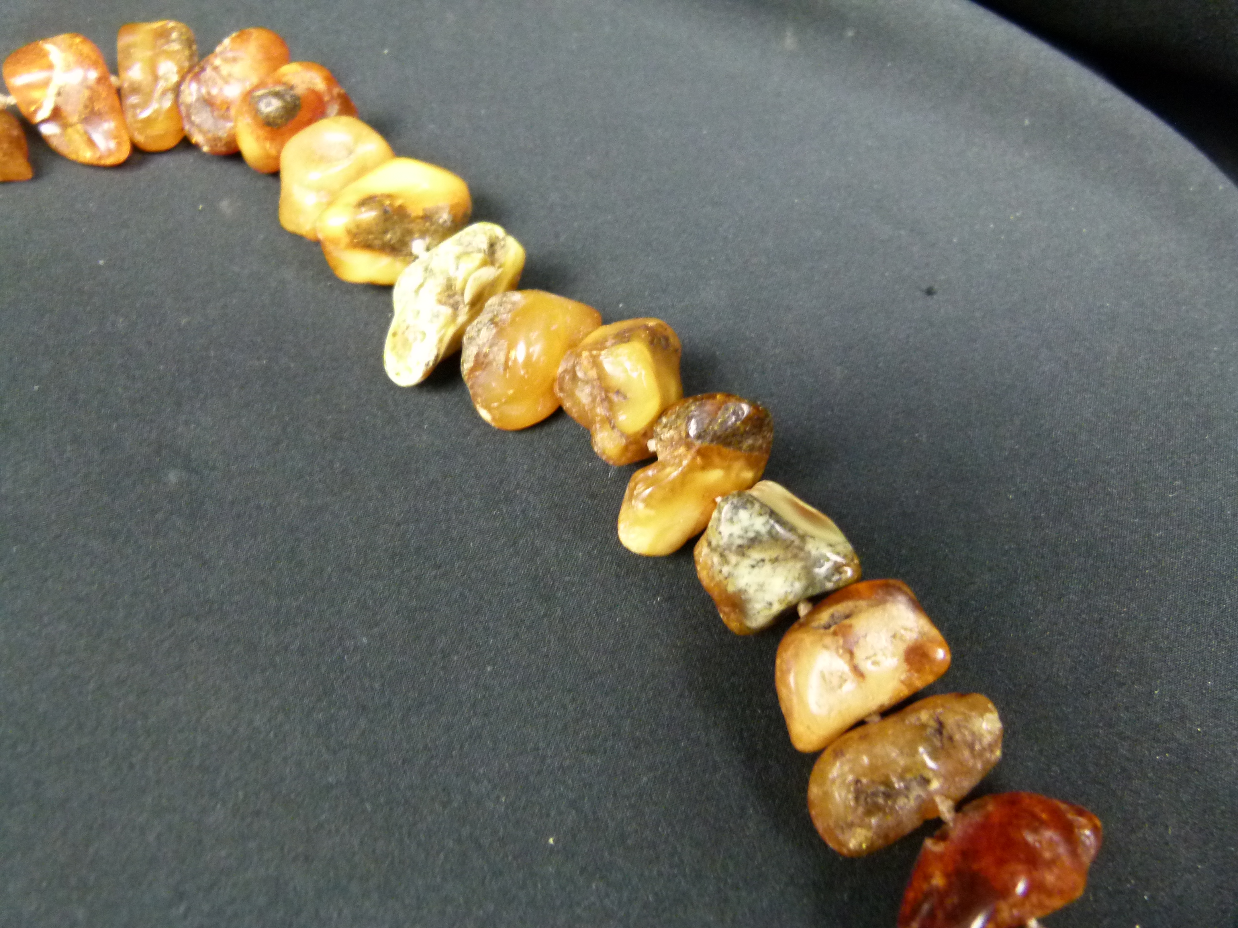 Halskette Naturbernstein traumhafte Optik