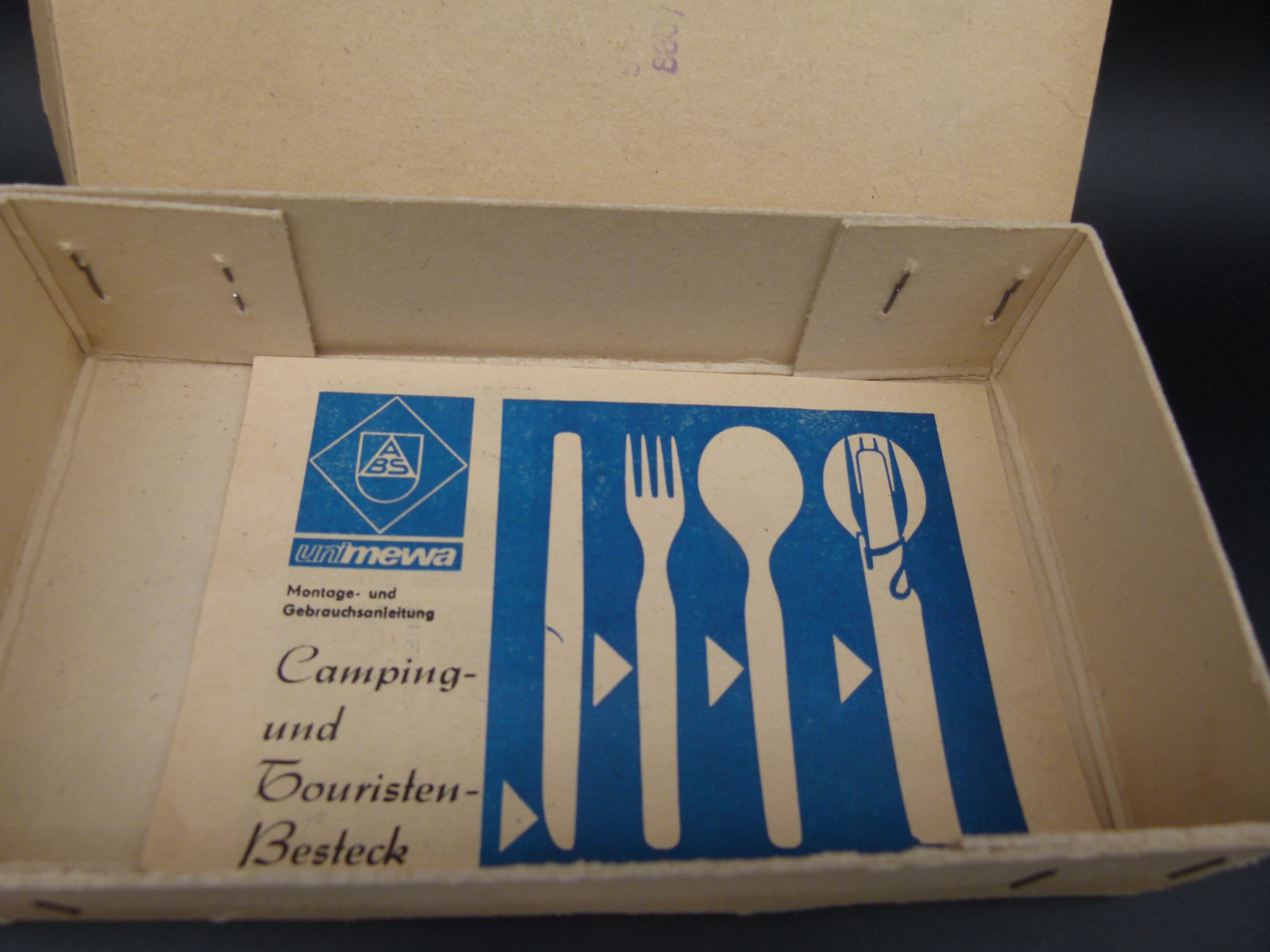 MDI Feldbesteck in original Karton MDI unbenutzt