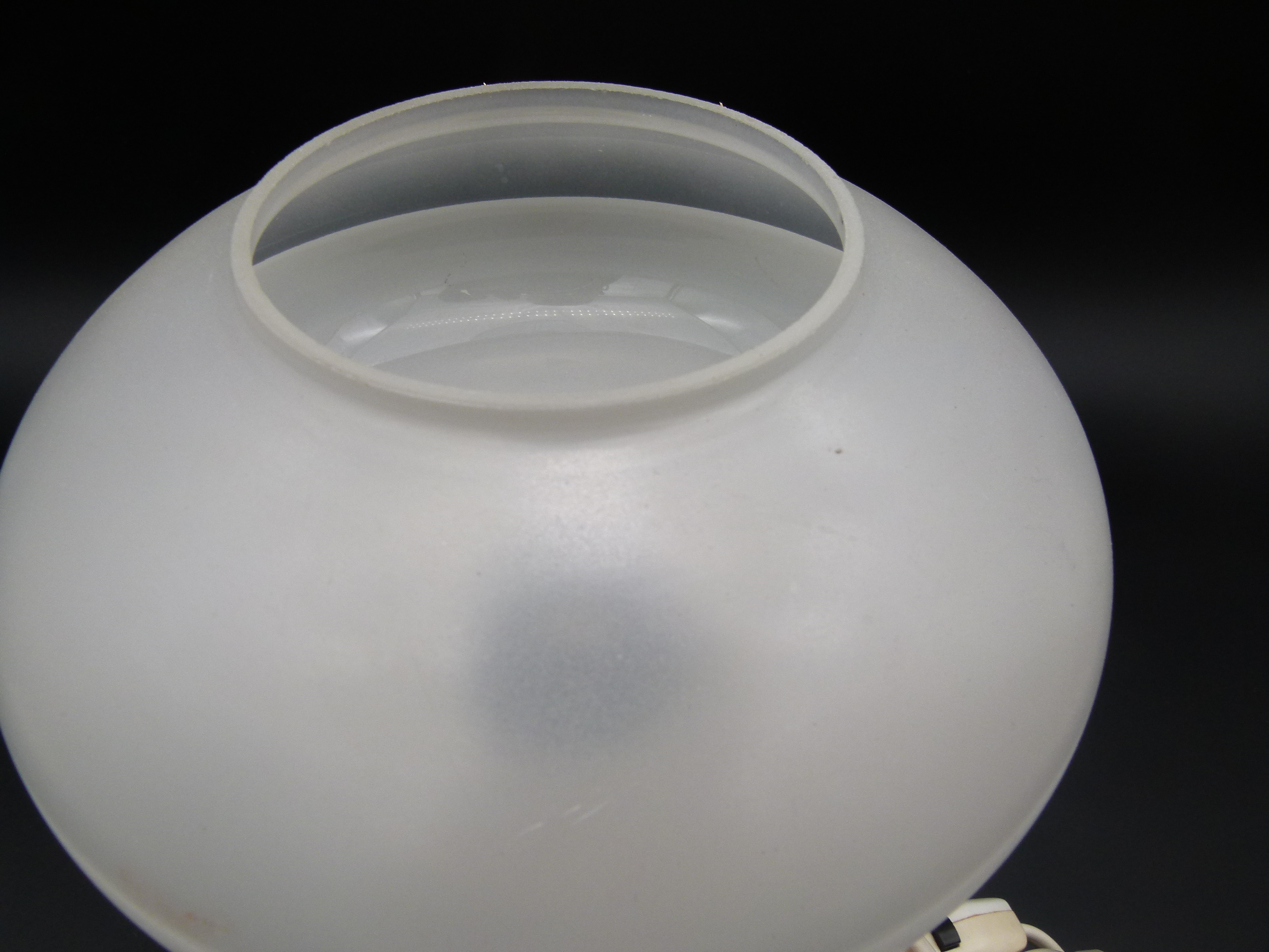 Space Age Ufo Tischlampe Orange 60er 70er