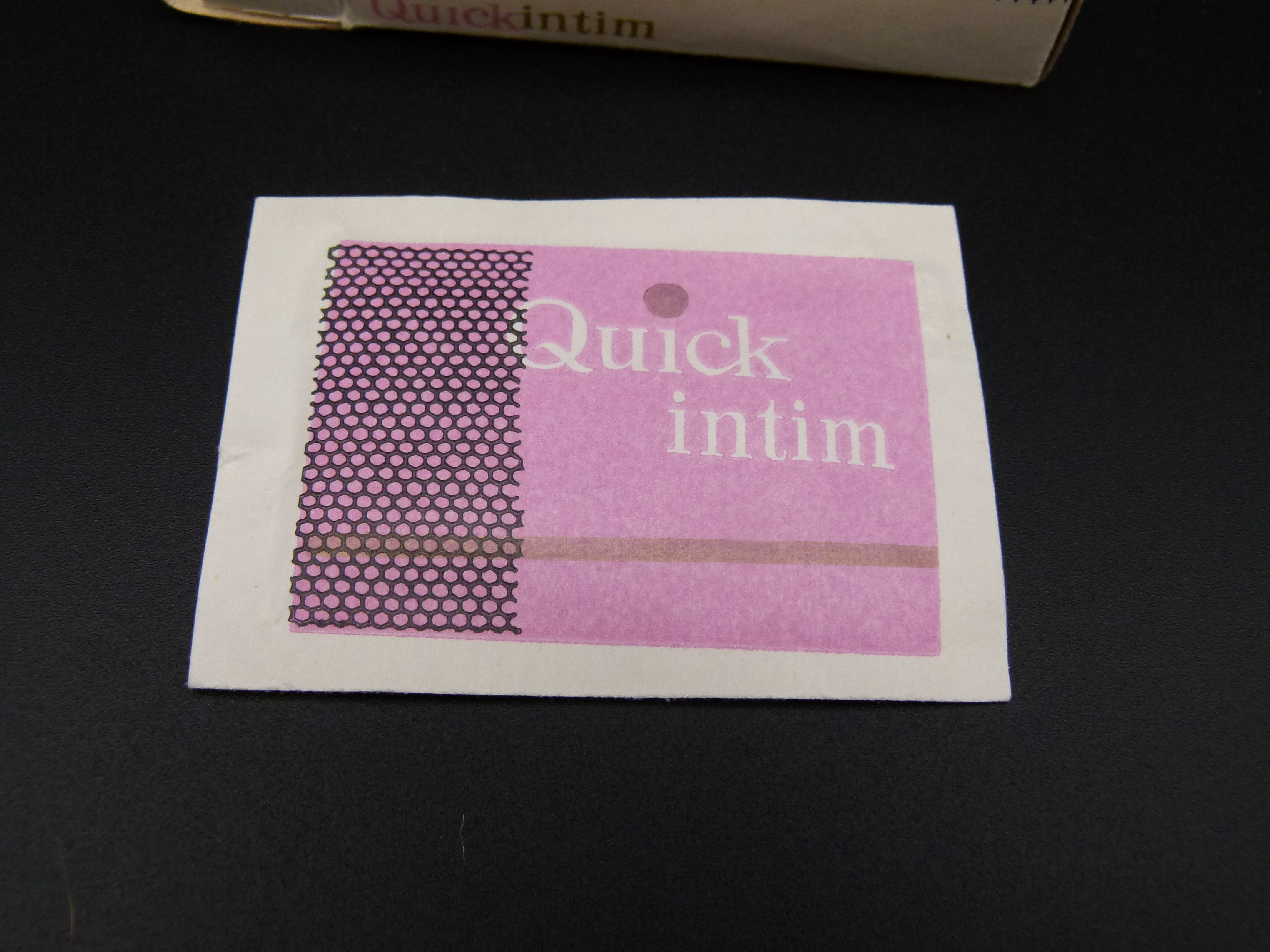 Quick Intim Intimtuecher in OVP DDR Ware