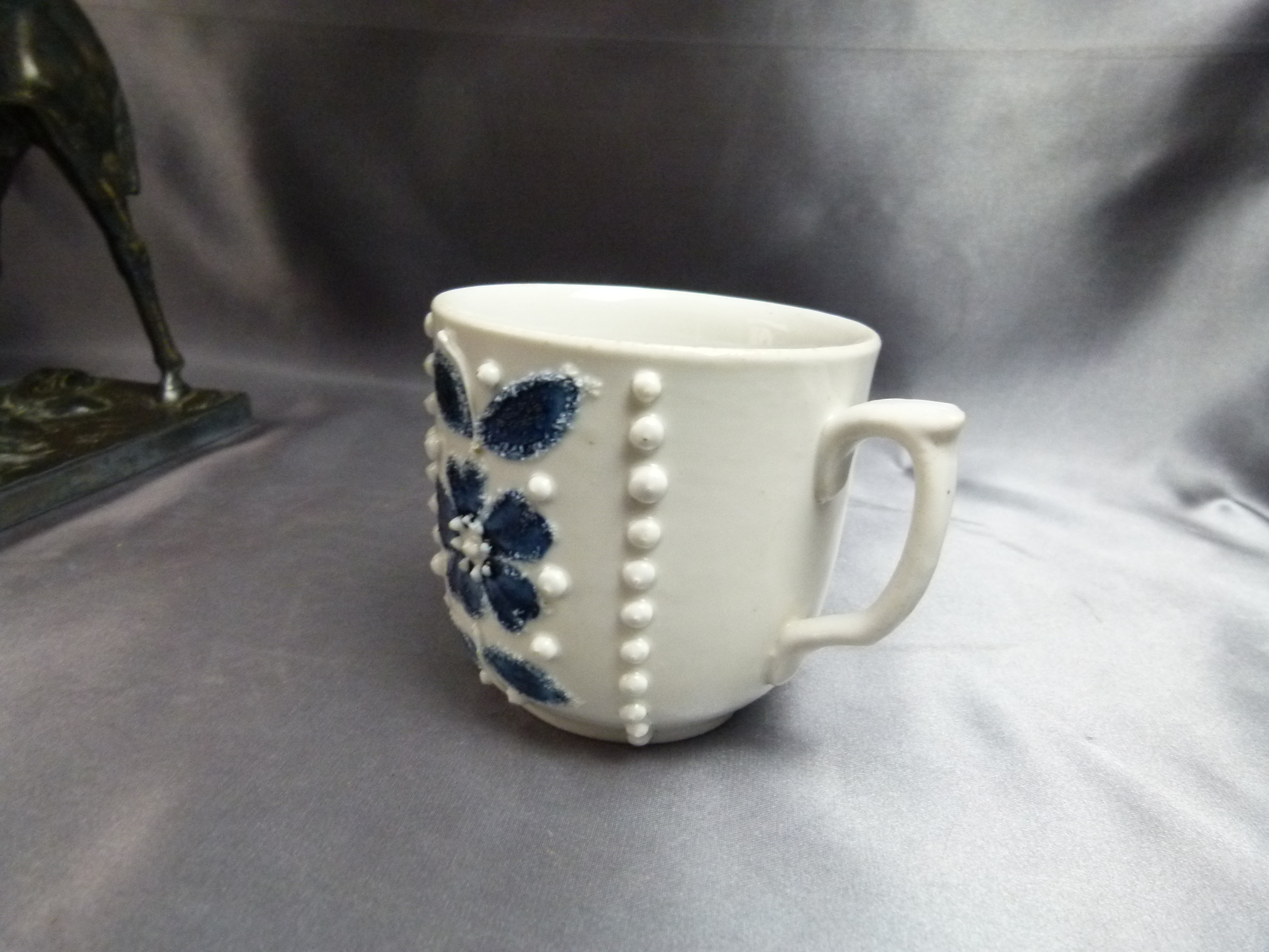 Antike Schnurbart Tasse