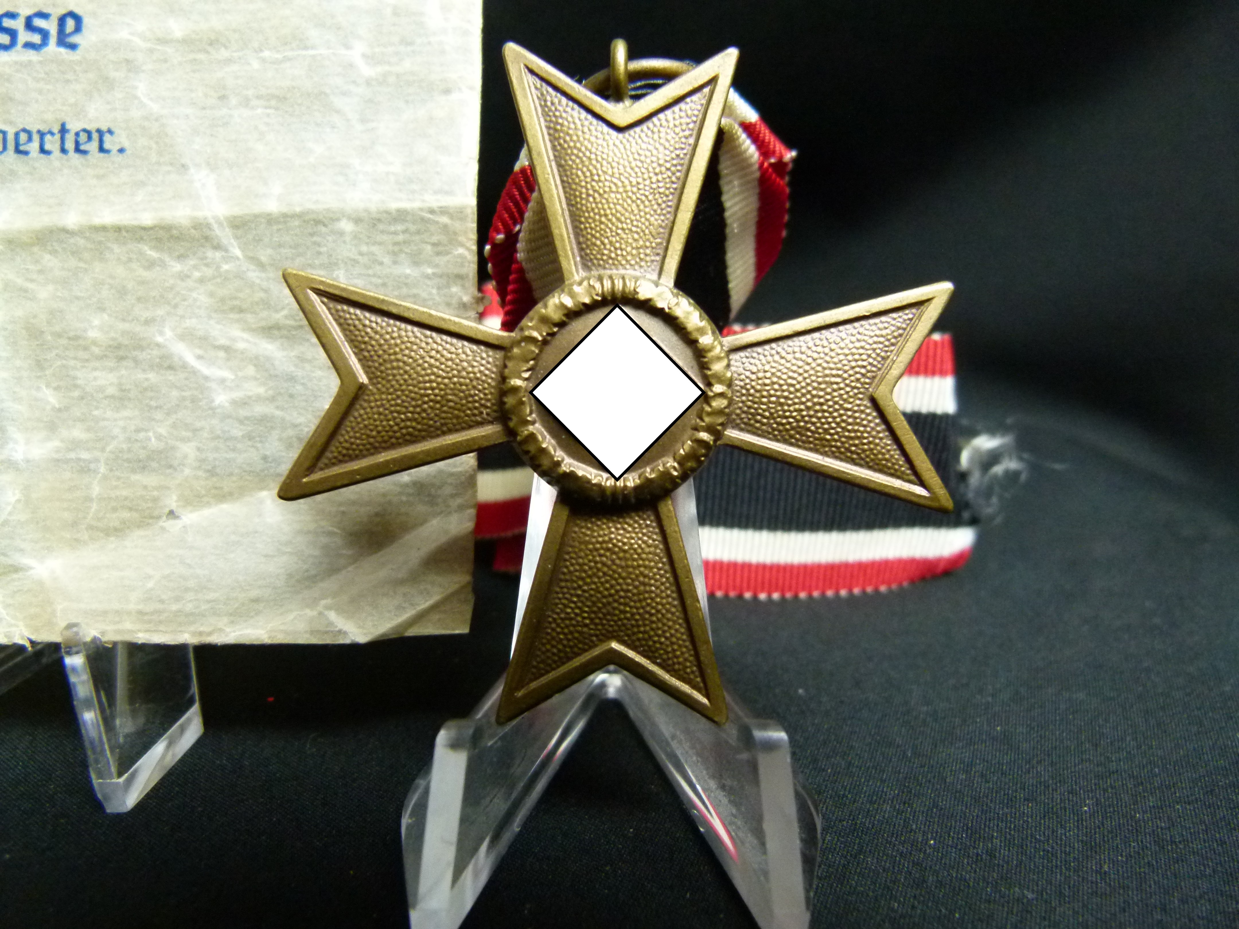 KVK 2. Klasse mit sehr seltener Zellophantuete 