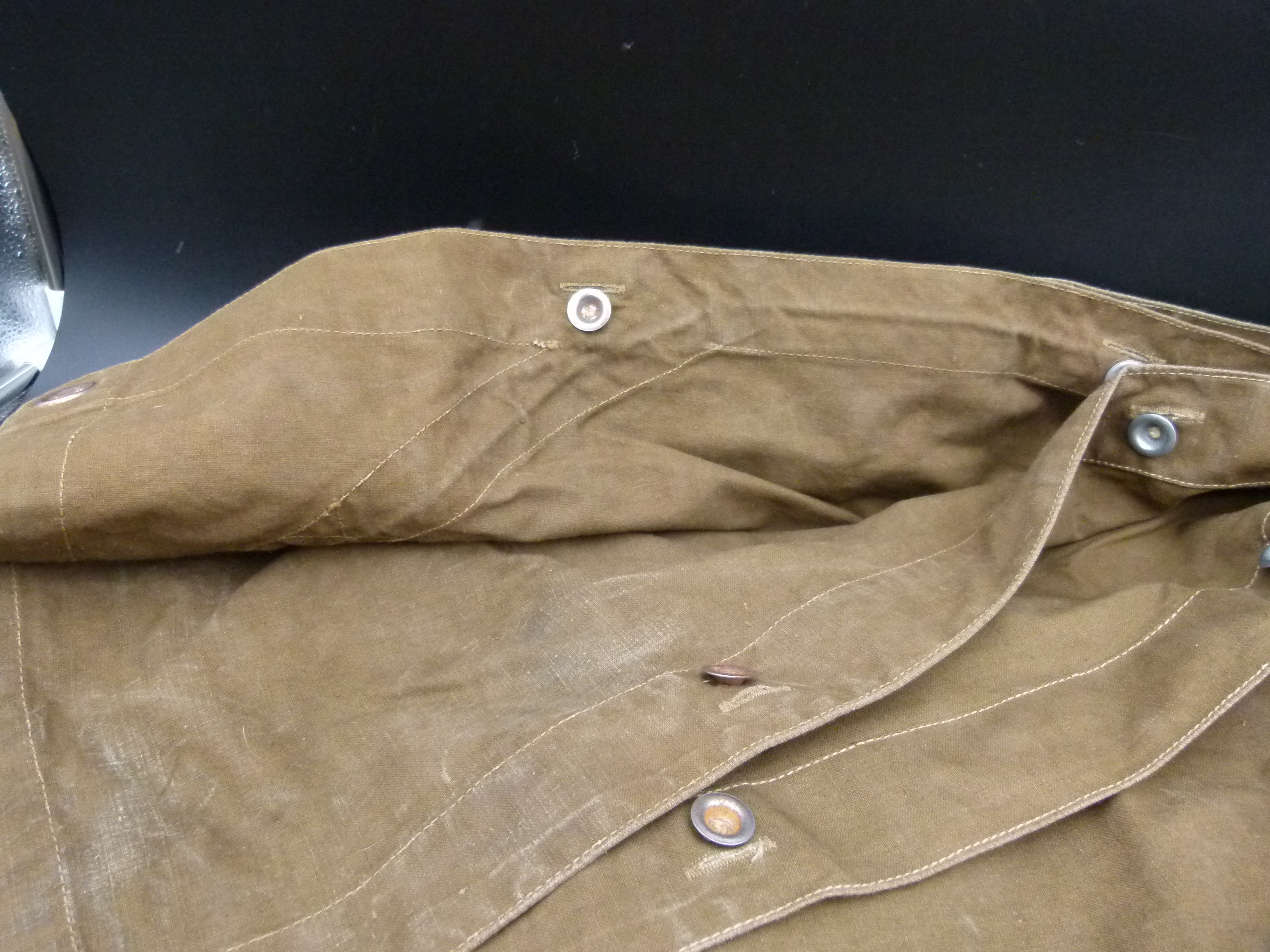 Fruehe MDI Zeltplane Khaki DGP 50er Jahre selten