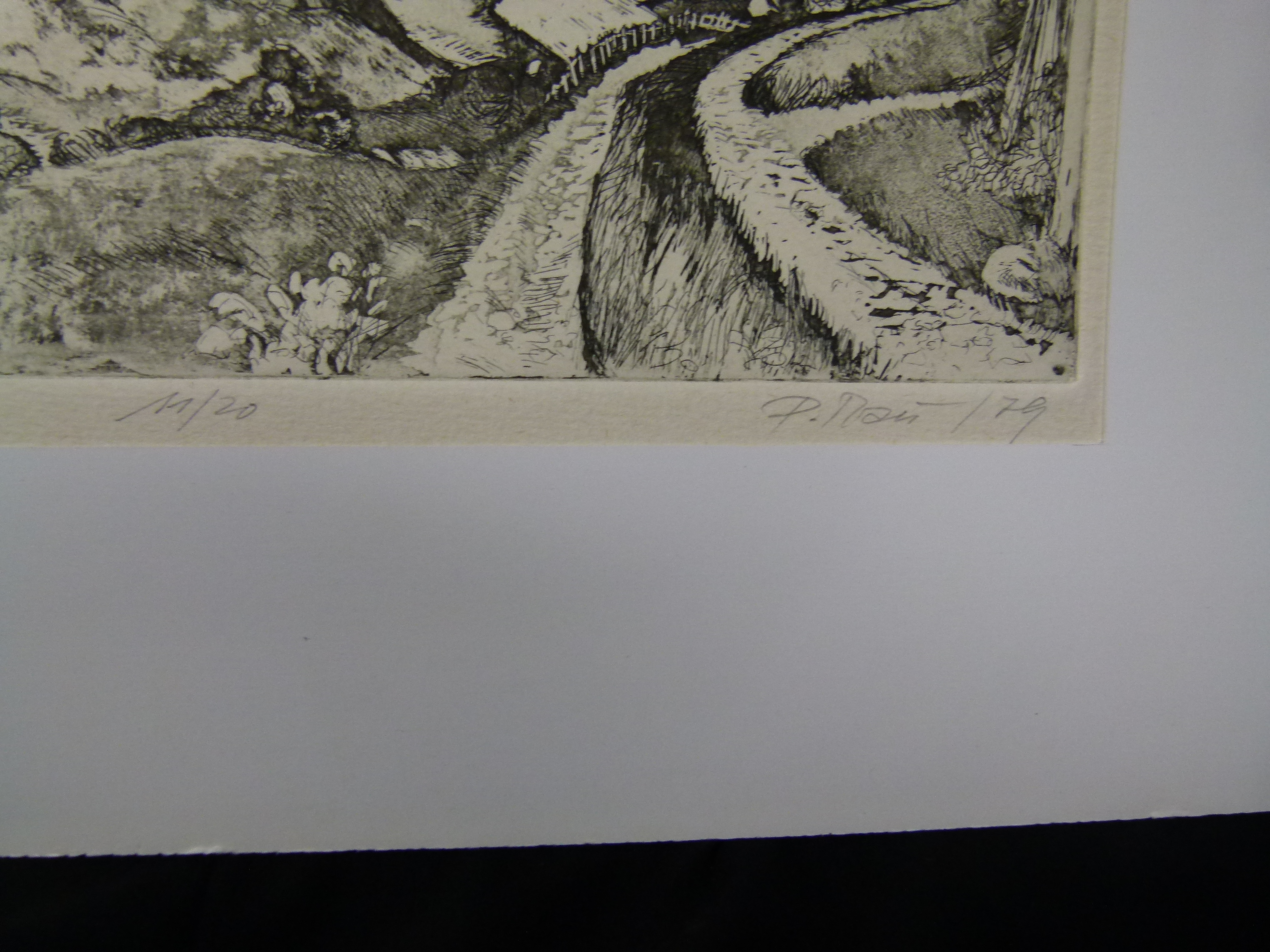 Paul Rau Kunstwerk 1979 Rudolstadt limit. 11 von 20 