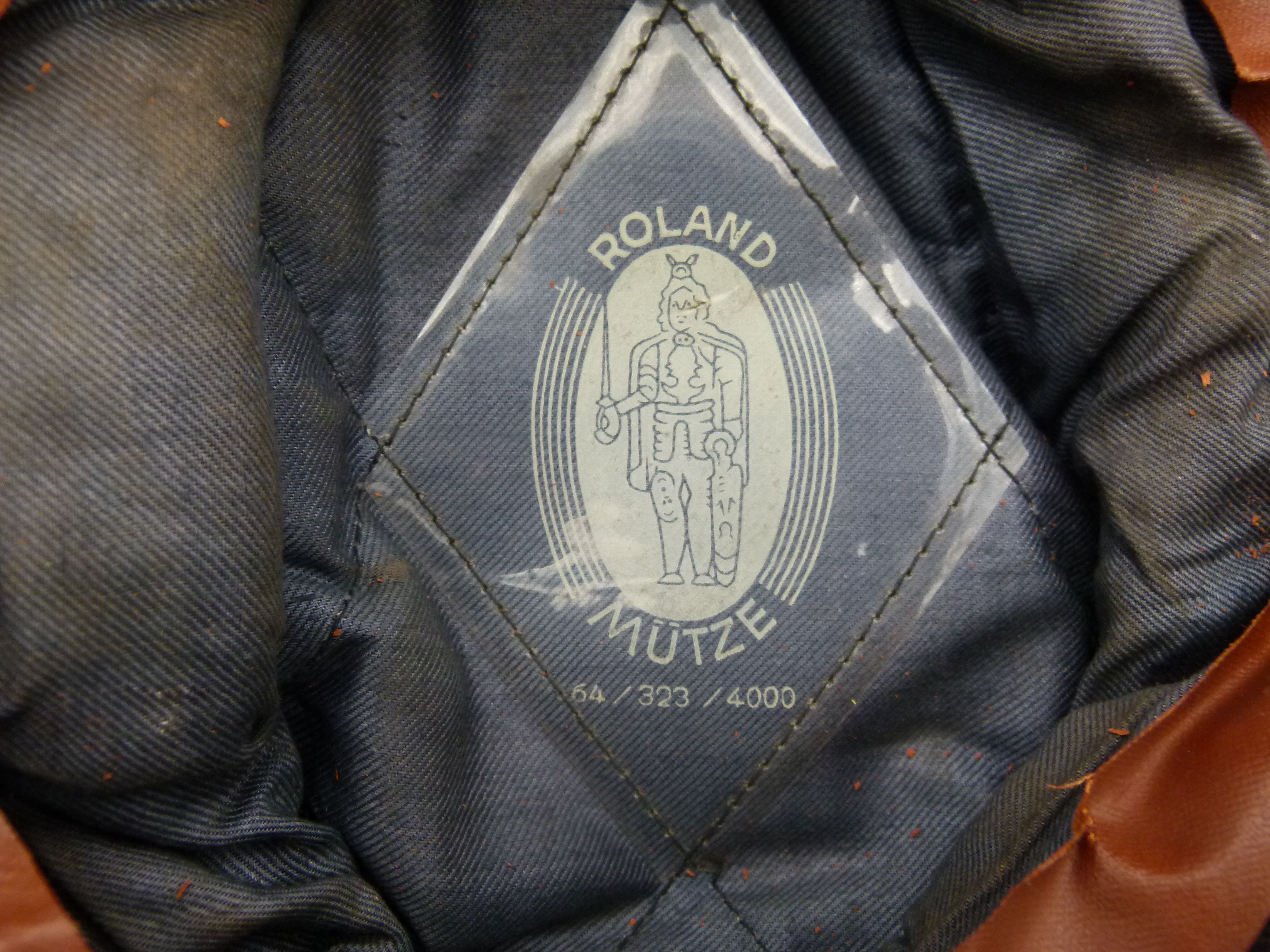 DDR Feuerwehr KVP Baschlikmuetze 50er Jahre 