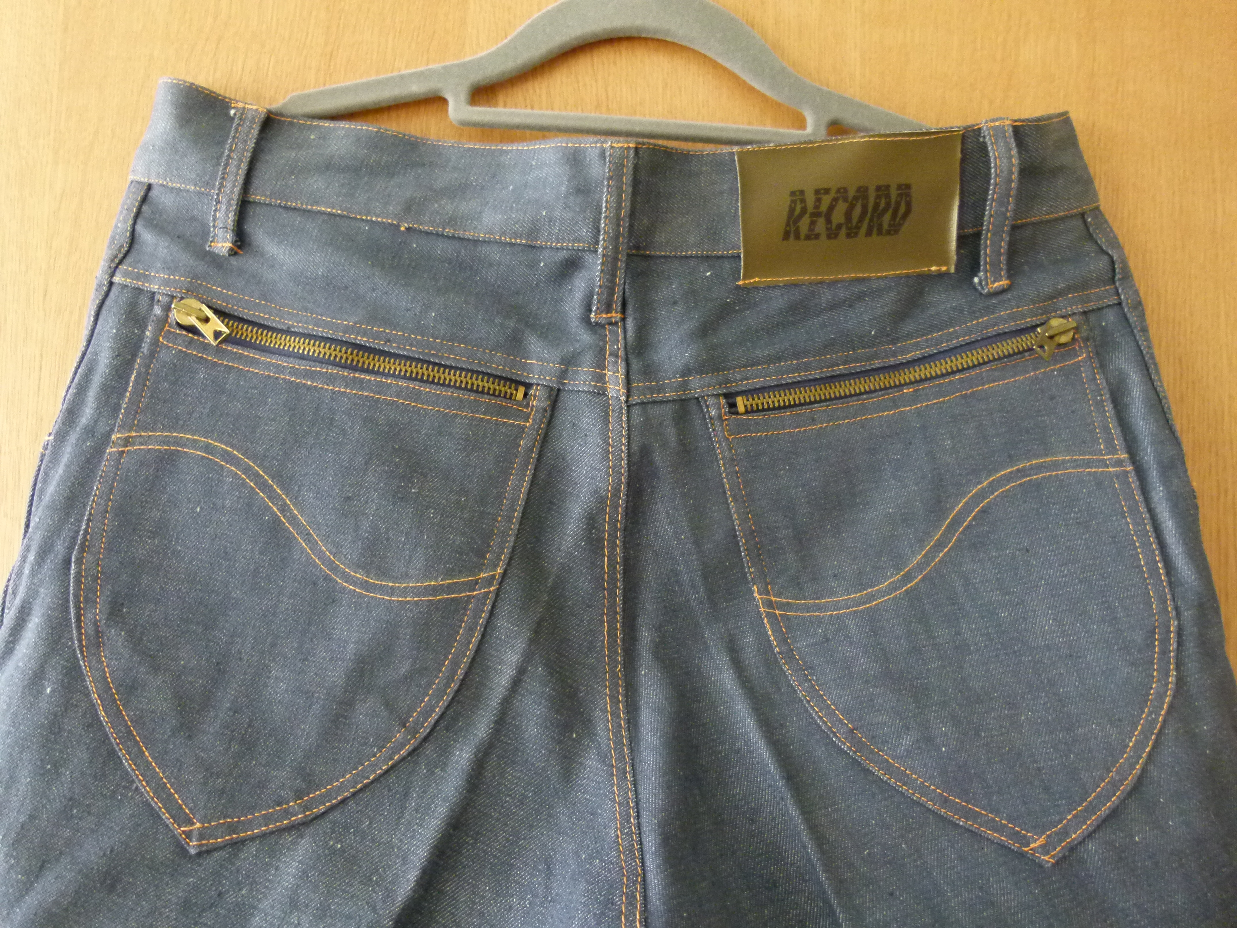 DDR Niethose Jeans Record mit Schlag ungetragen 