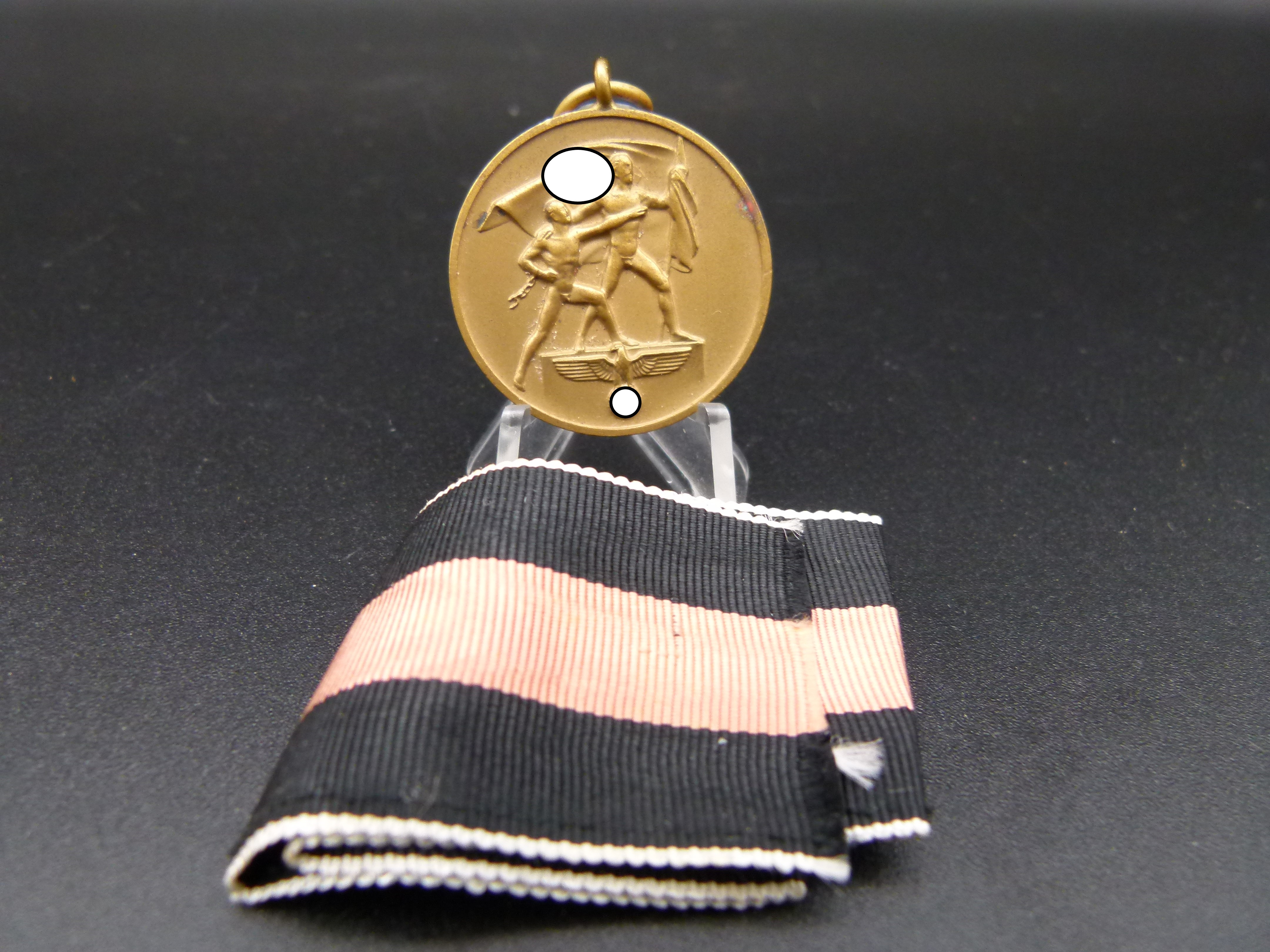 Sudetenland Medaille 1. Oktober 1938