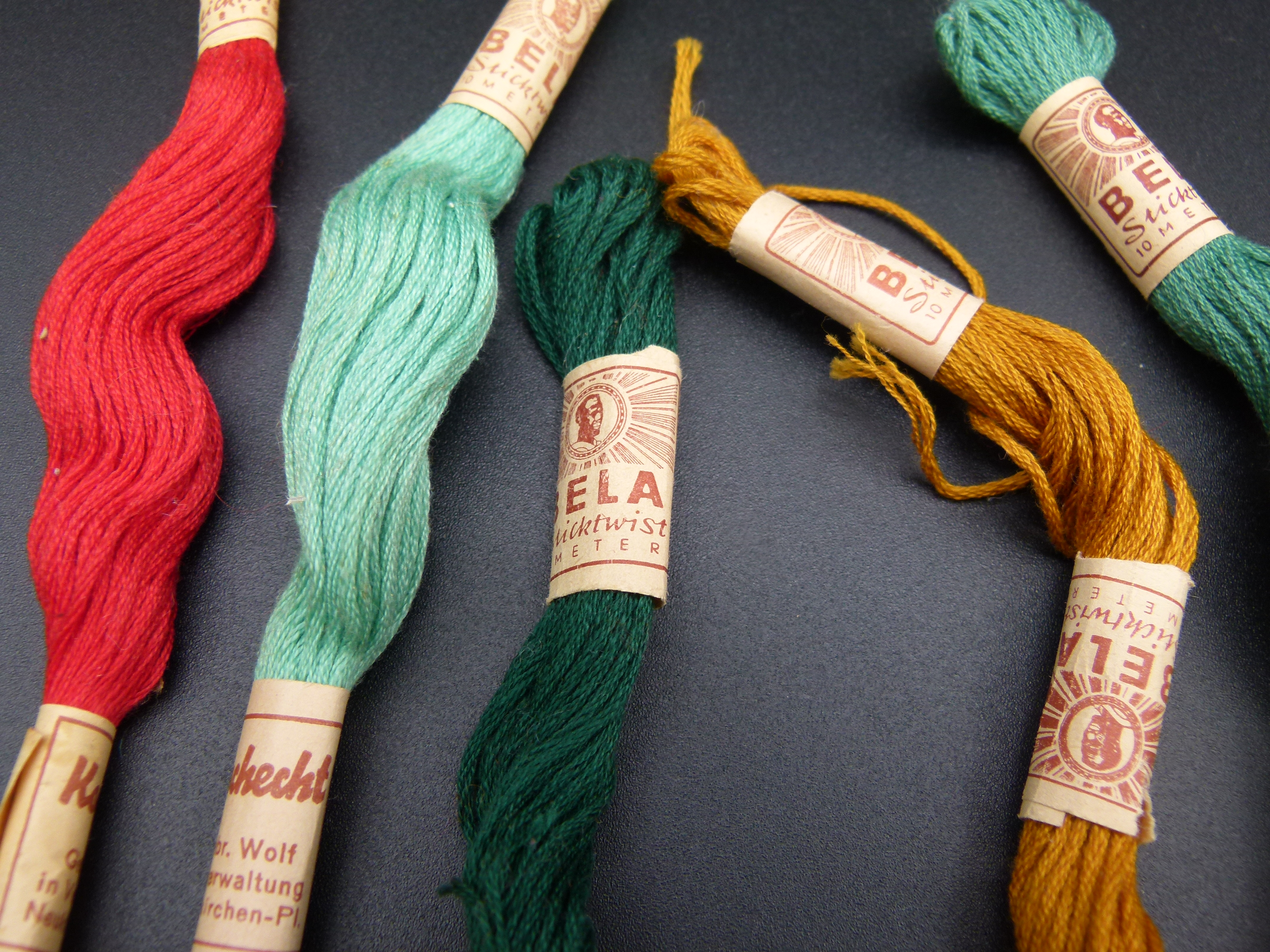 Original Negergarn Bela Garn Neukirchen Werbung