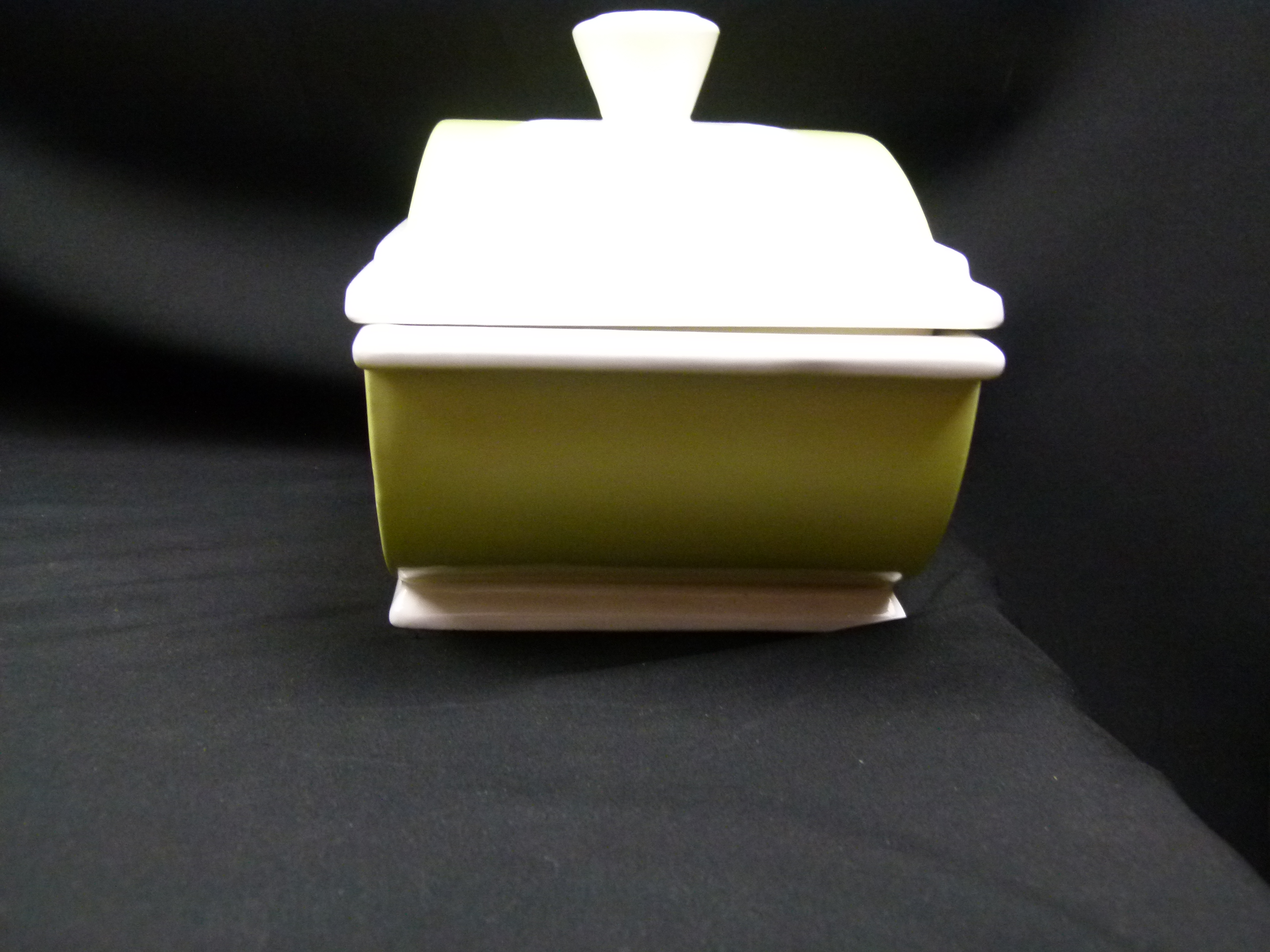 Jugendstil Deckeldose Roesler Jugendstil Art Deco