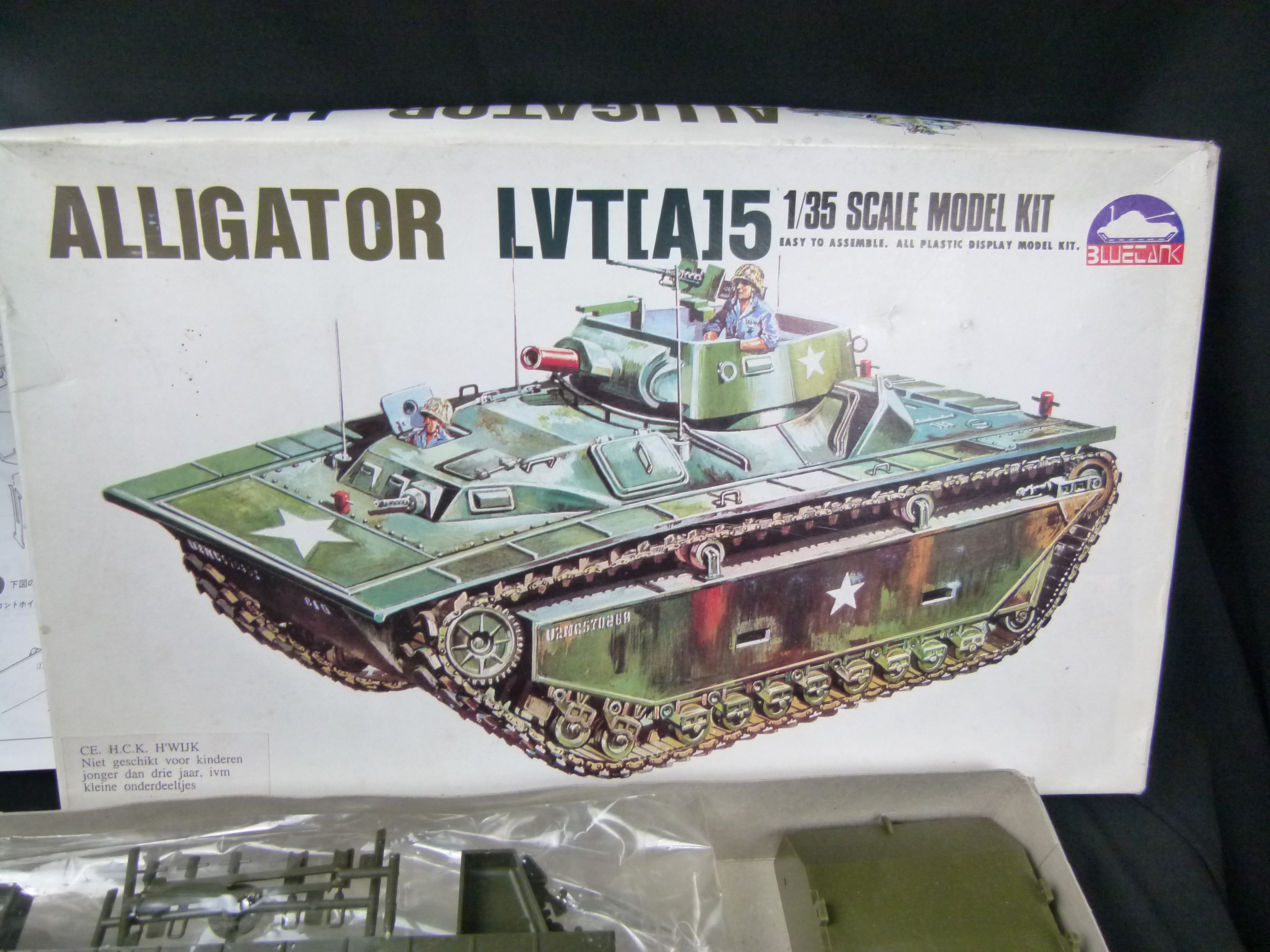 Modellbausatz Alligator  LVT A 5 1/35 Bluetank selten