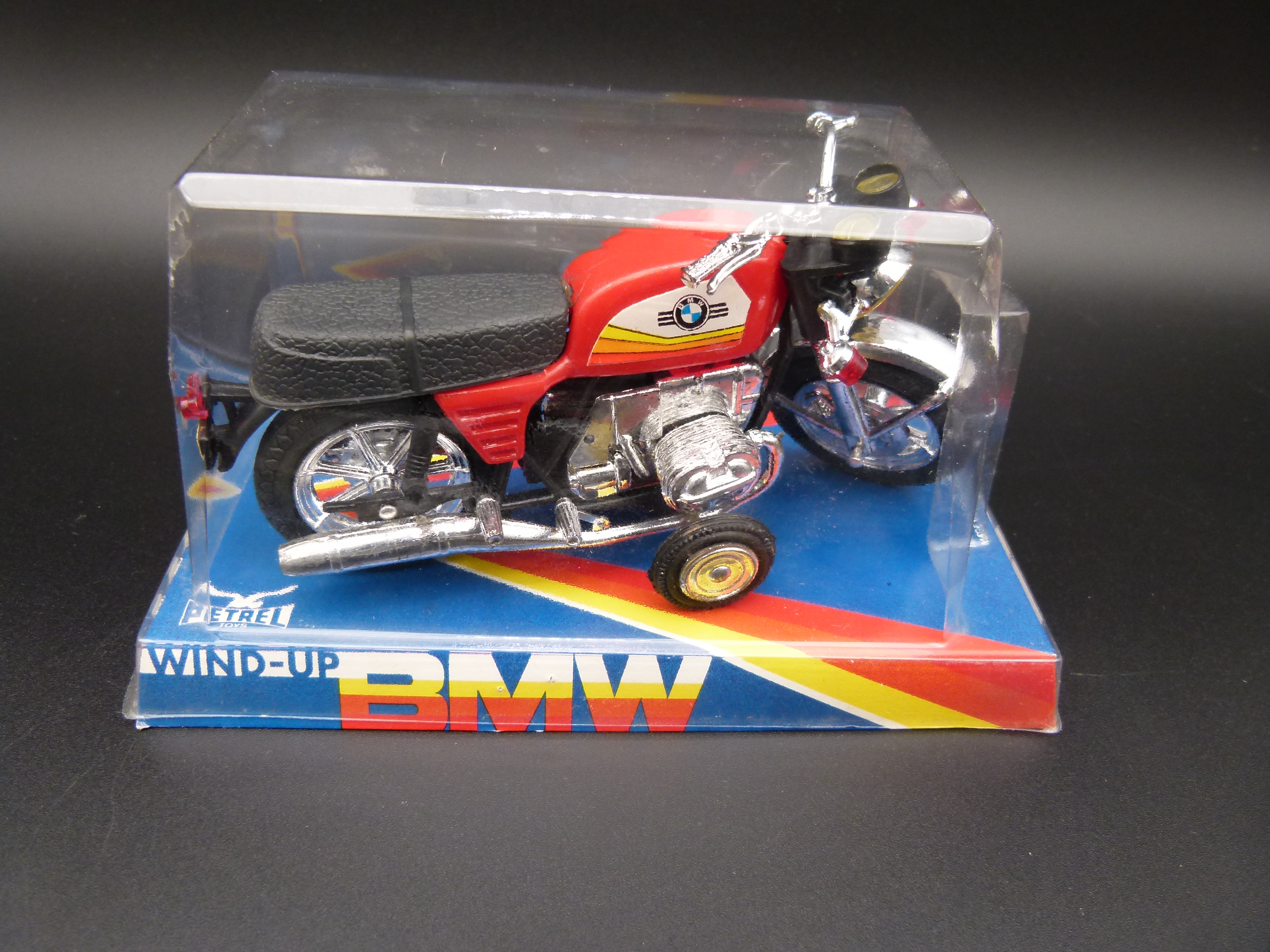 BMW Modell Petrel Toys in OVP 70er Hong Kong
