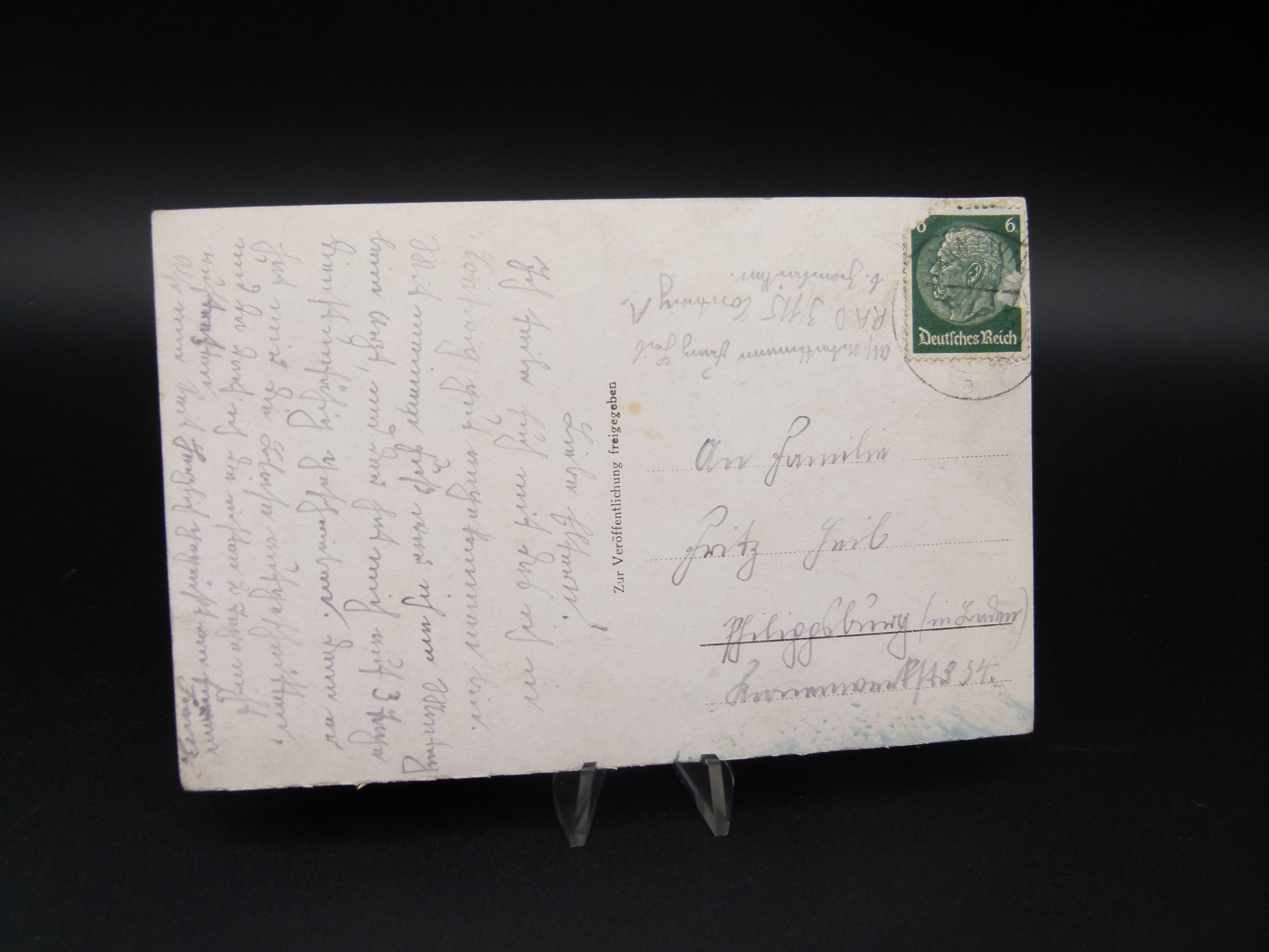 Karte RAD 3/115 Die Treue ist das Mark der Ehre