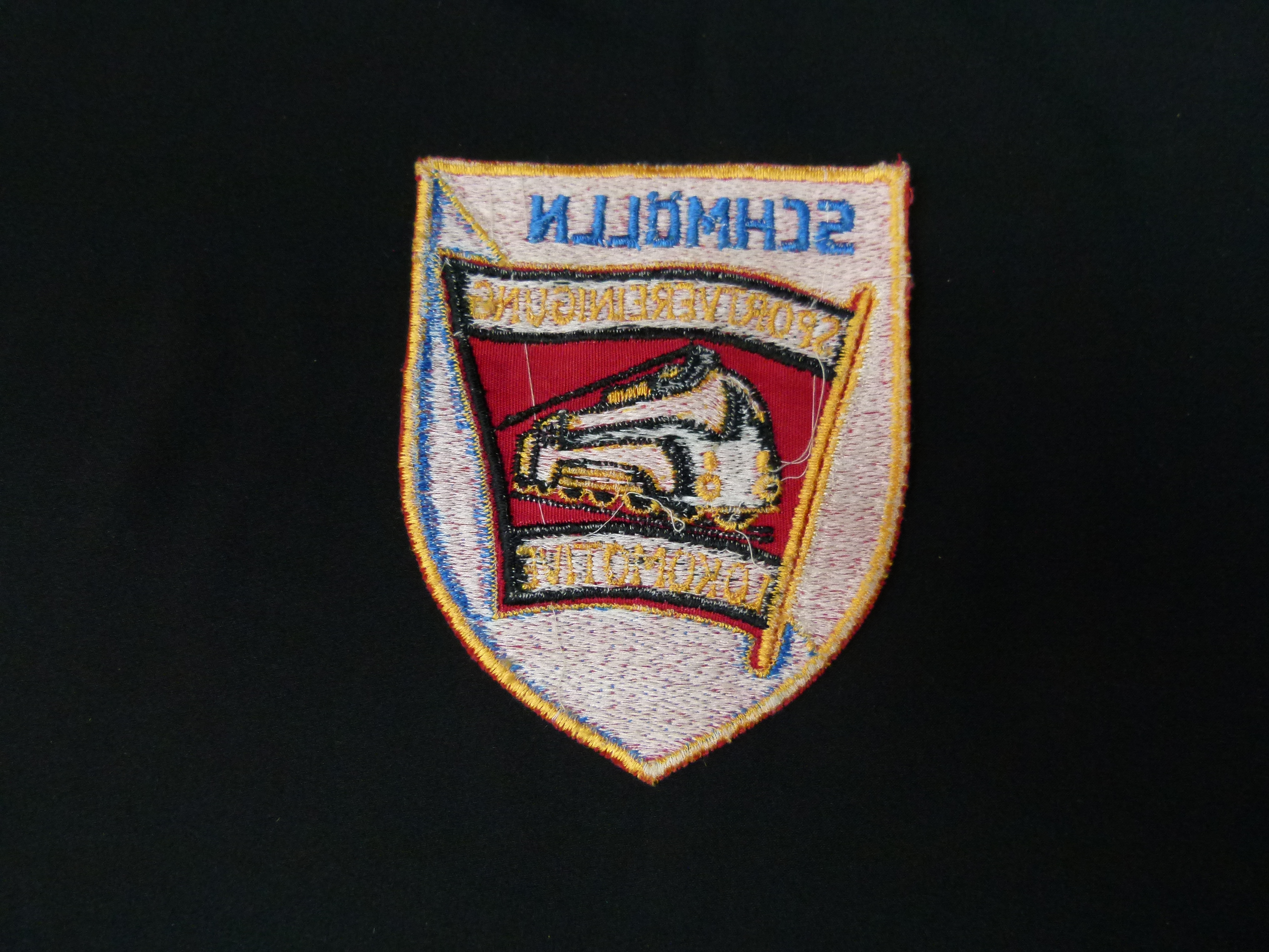 DDR Fußball Trikot Aufnäher Lokomotive Schmölln