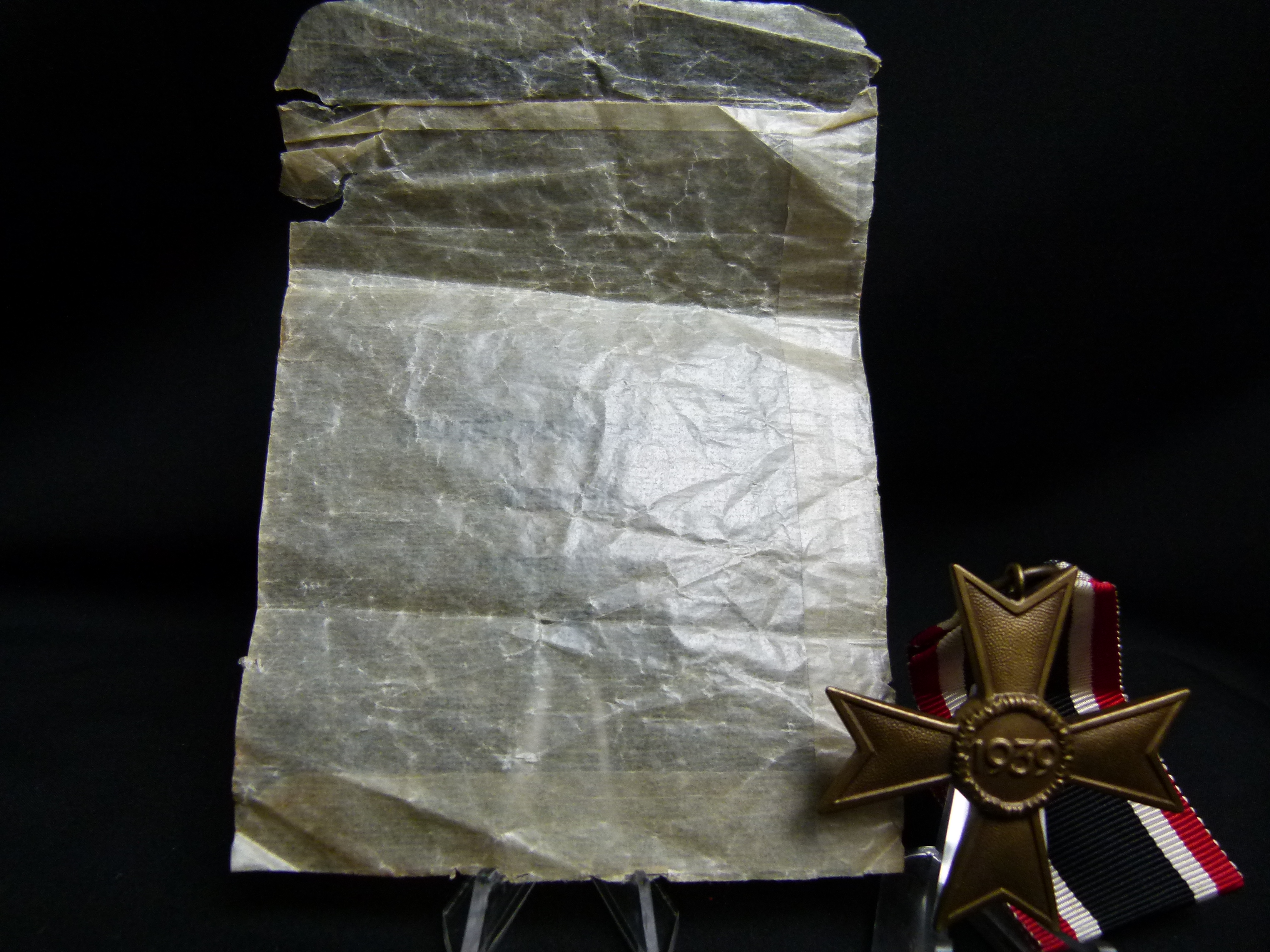 KVK 2. Klasse mit sehr seltener Zellophantuete 