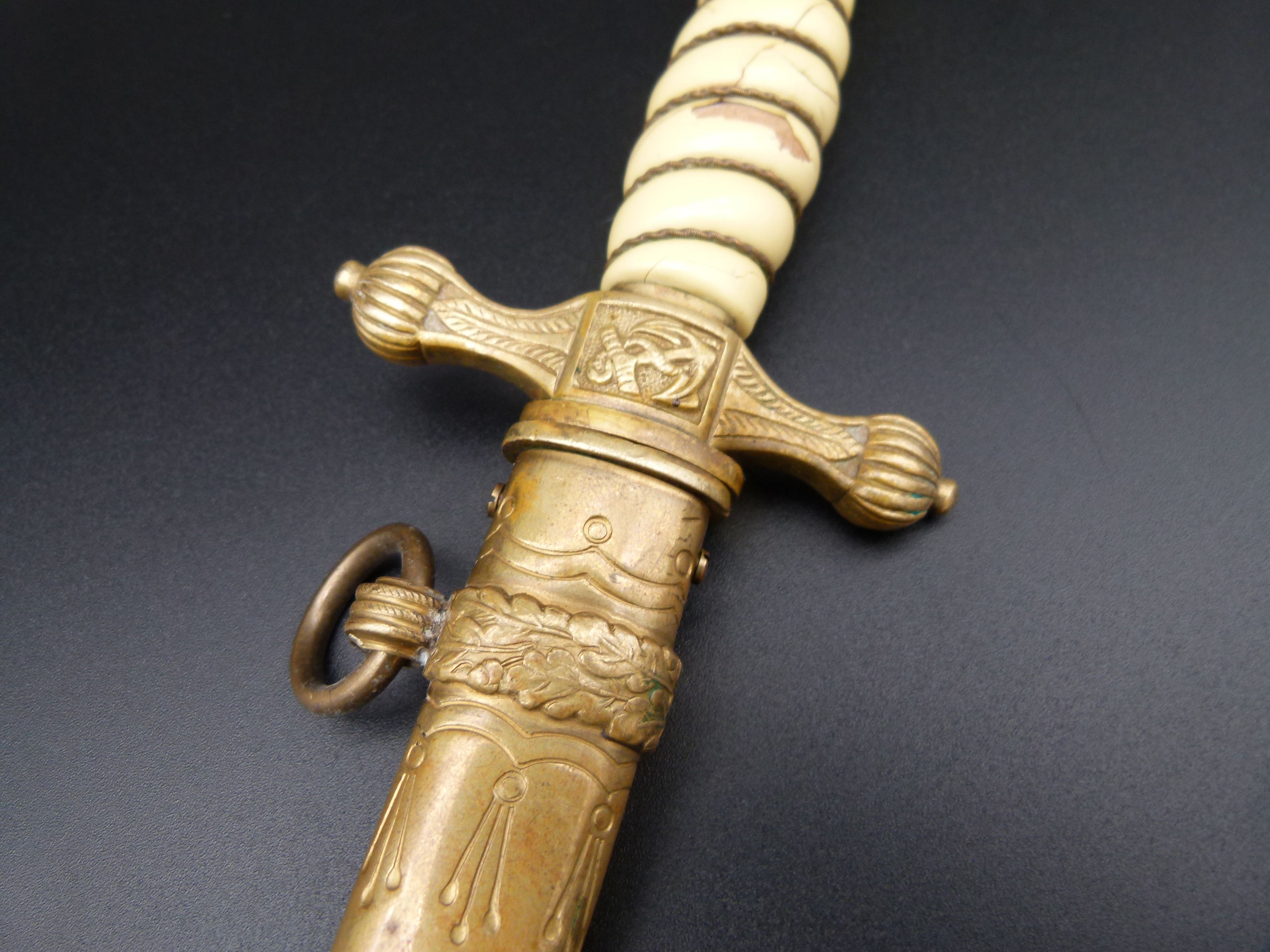 Kriegsmarinedolch WK2 Hersteller Hoeller Solingen