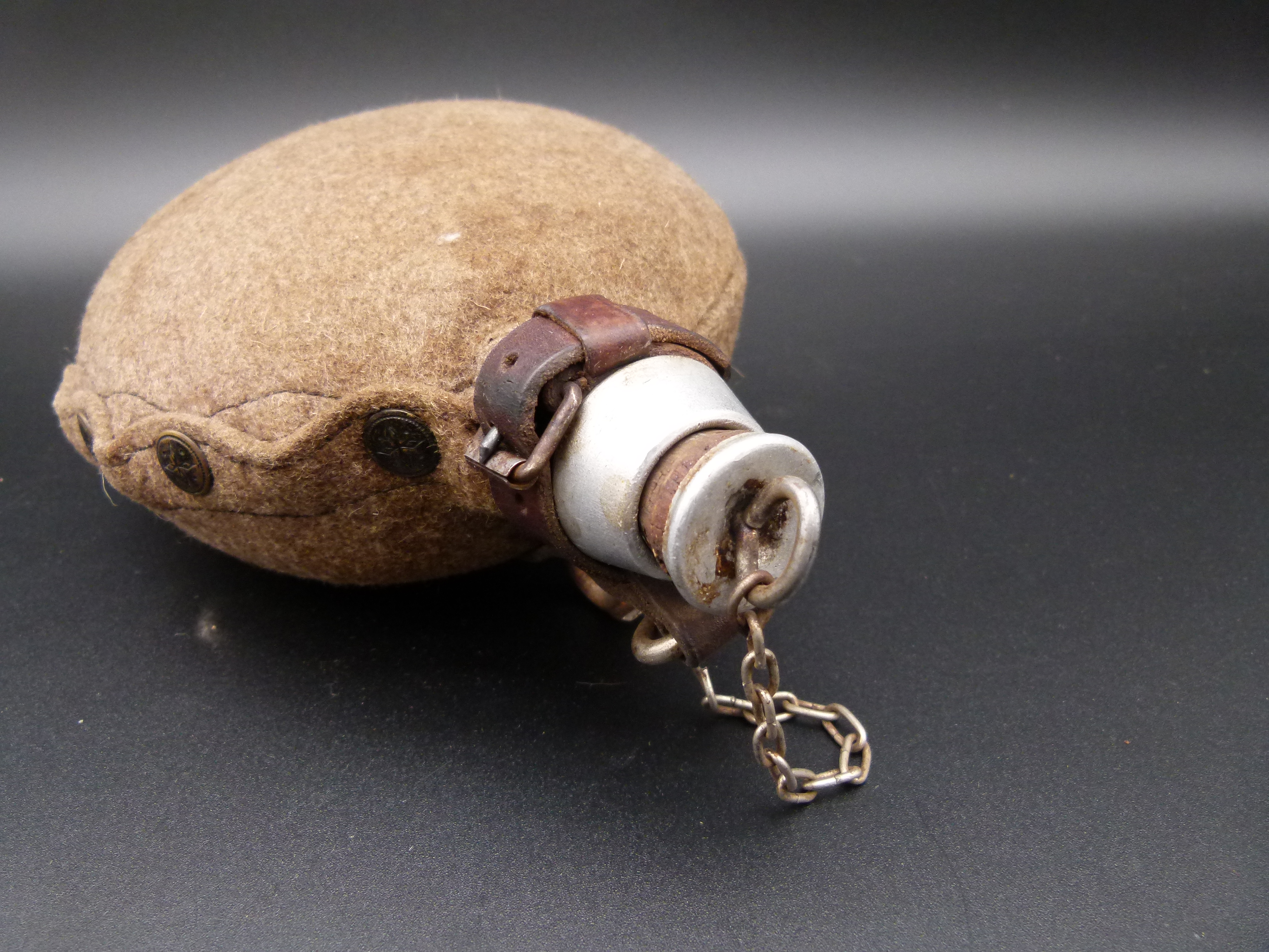 Feldflasche WK1 M 1915 Deutsches Reich Heer 