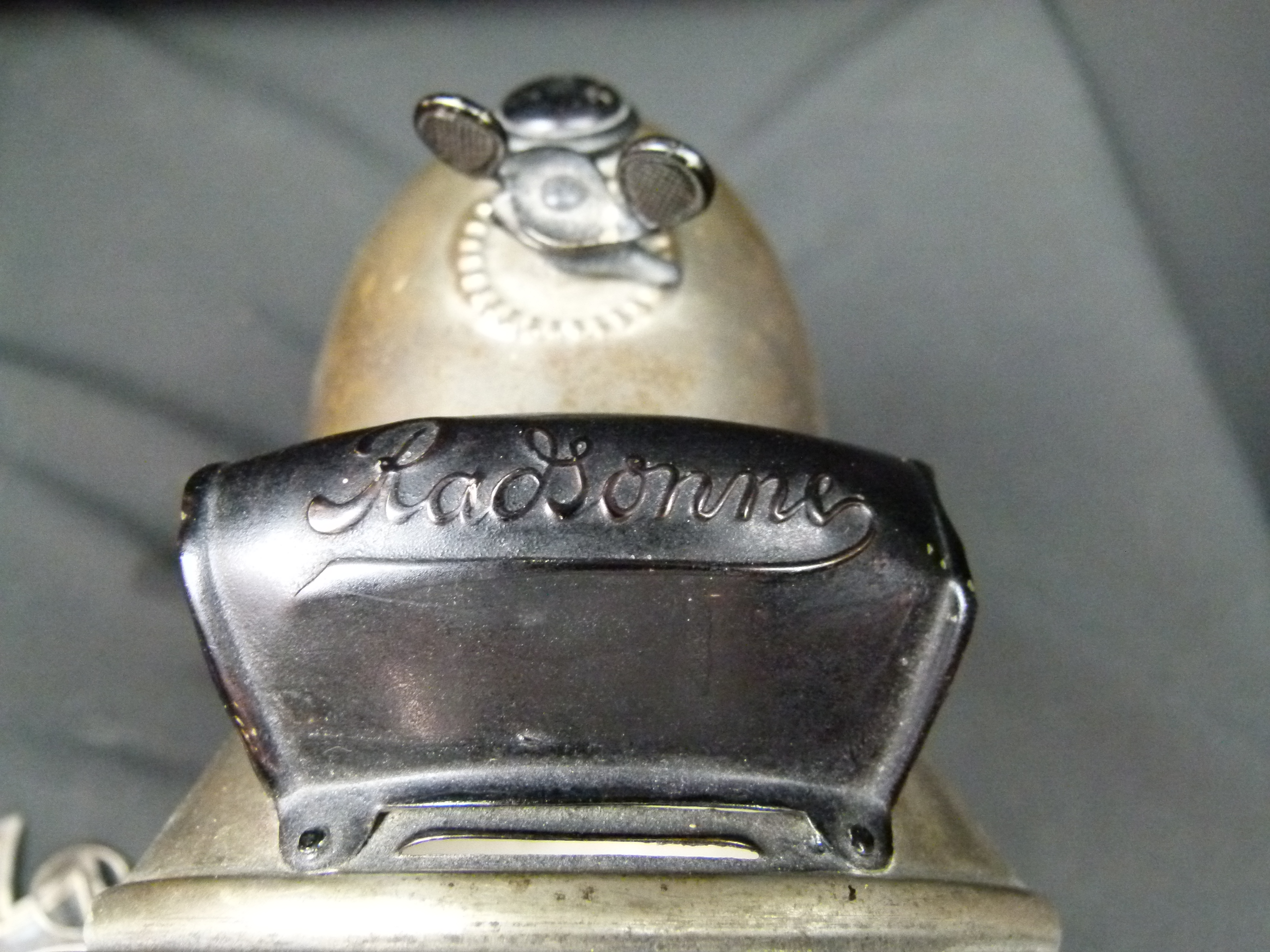 Antike Fahrradlampe Radsonne Carpidlampe