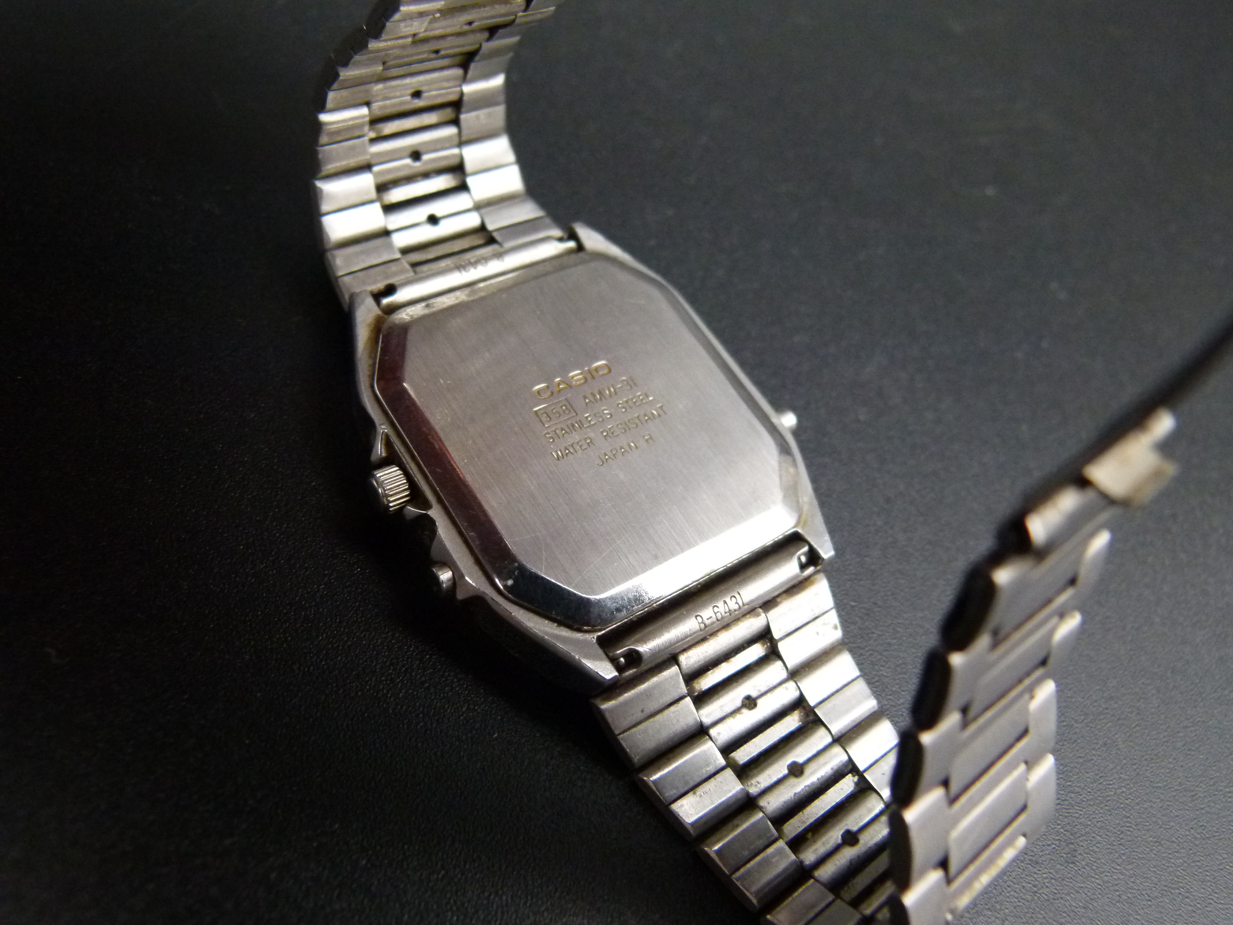Casio 358 AMW 31 Japan 1986 original