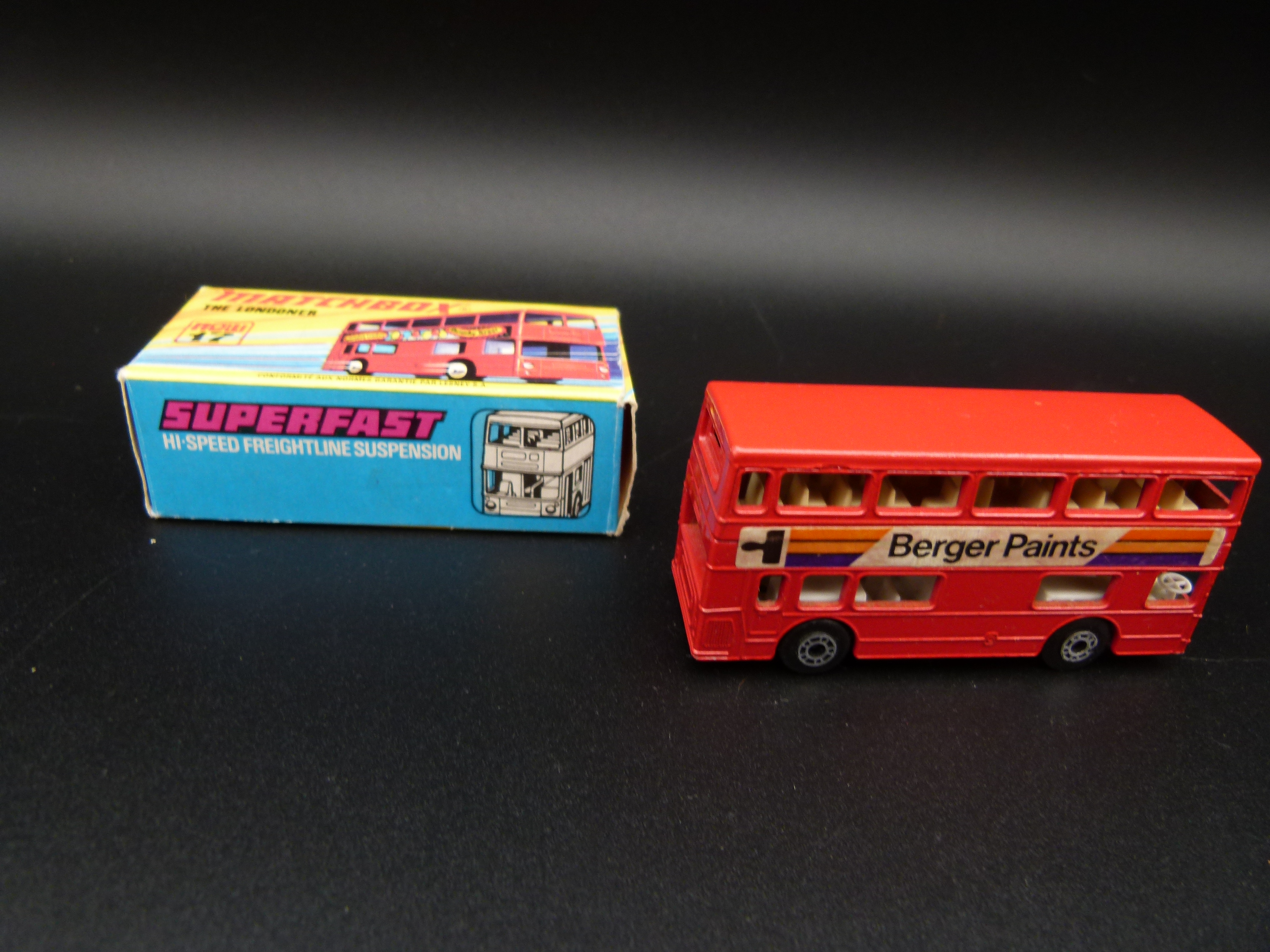 Matchbox The Londoner Bus 1972 in OVP