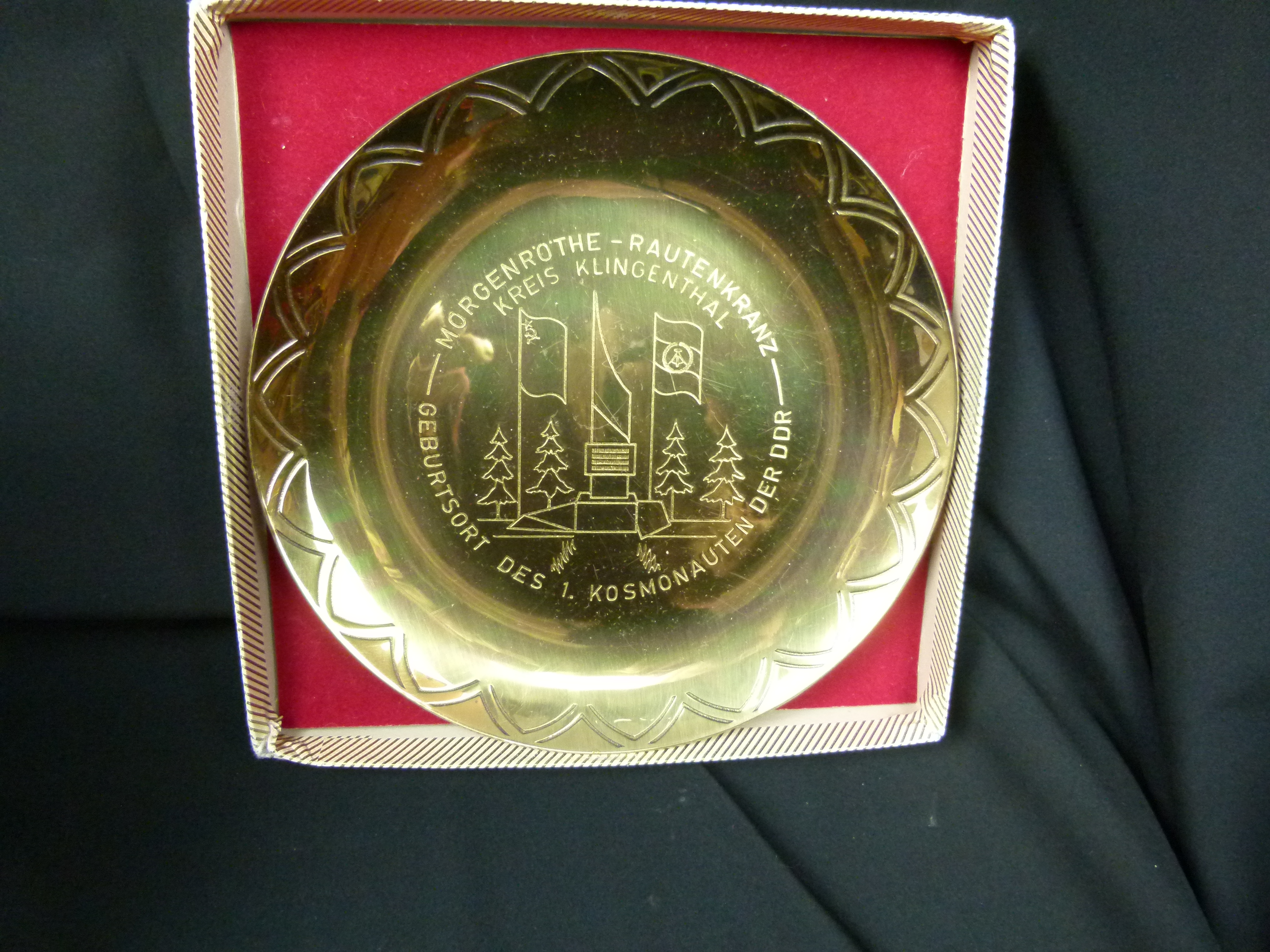 Teller Morgenroethe Rautenkranz Geburtsort S. Jaehn