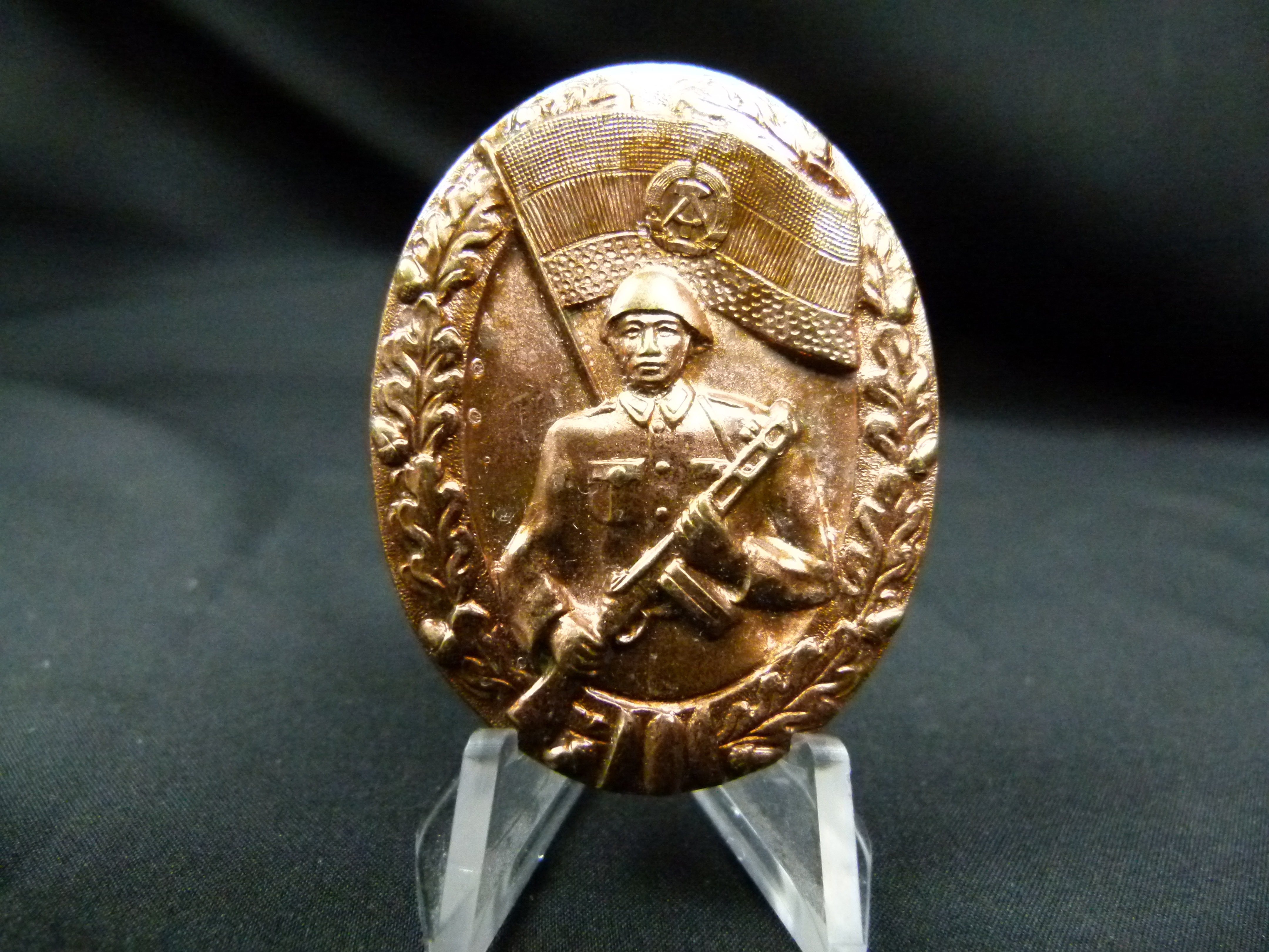 NVA Leistungsabzeichen nachgeschlagenes Wappen