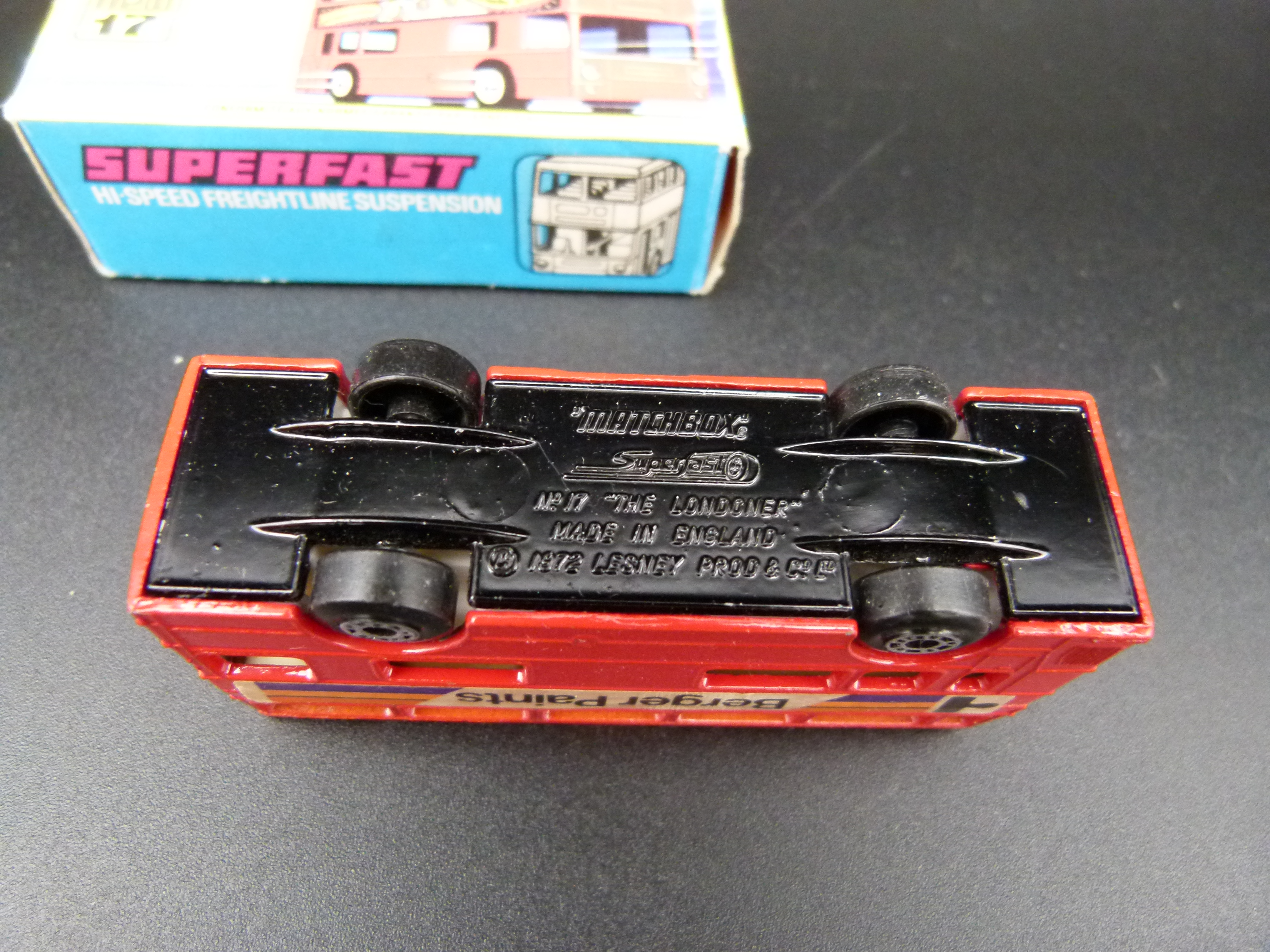 Matchbox The Londoner Bus 1972 in OVP