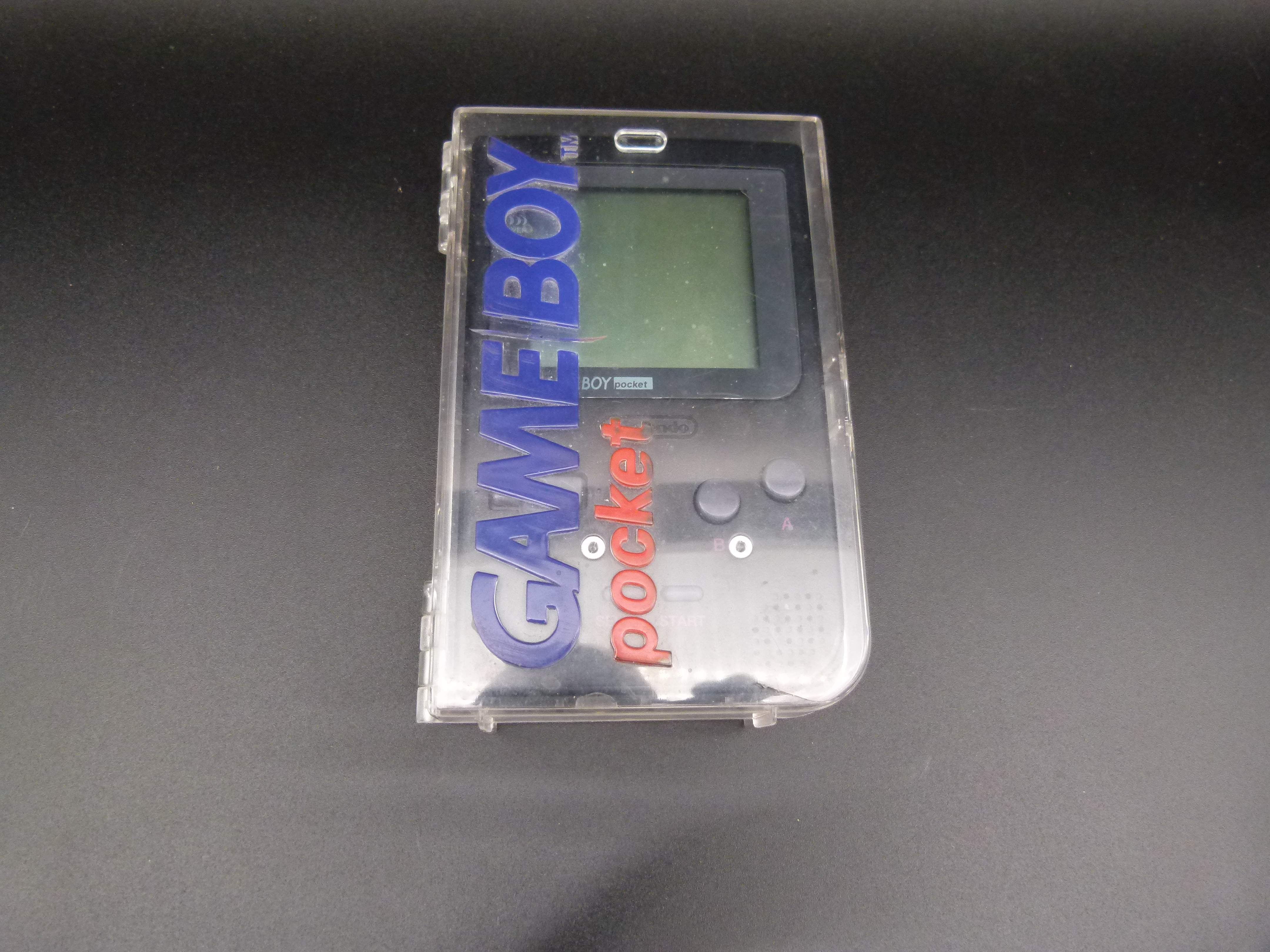 Nintendo Game Boy Pocket schwarz mit Huelle