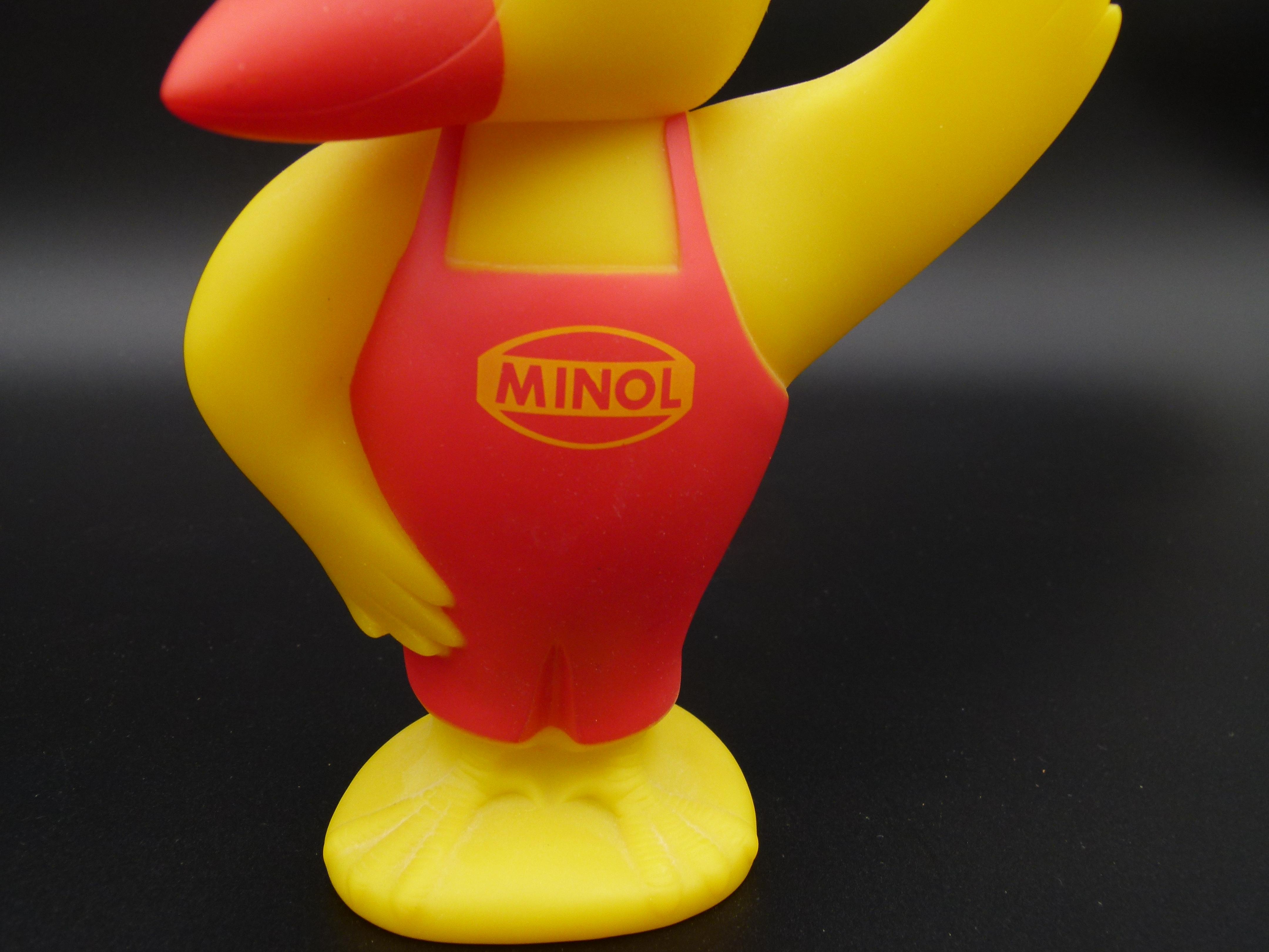 Minol Pirol Werbefigur 22 cm Tankstellenwerbung