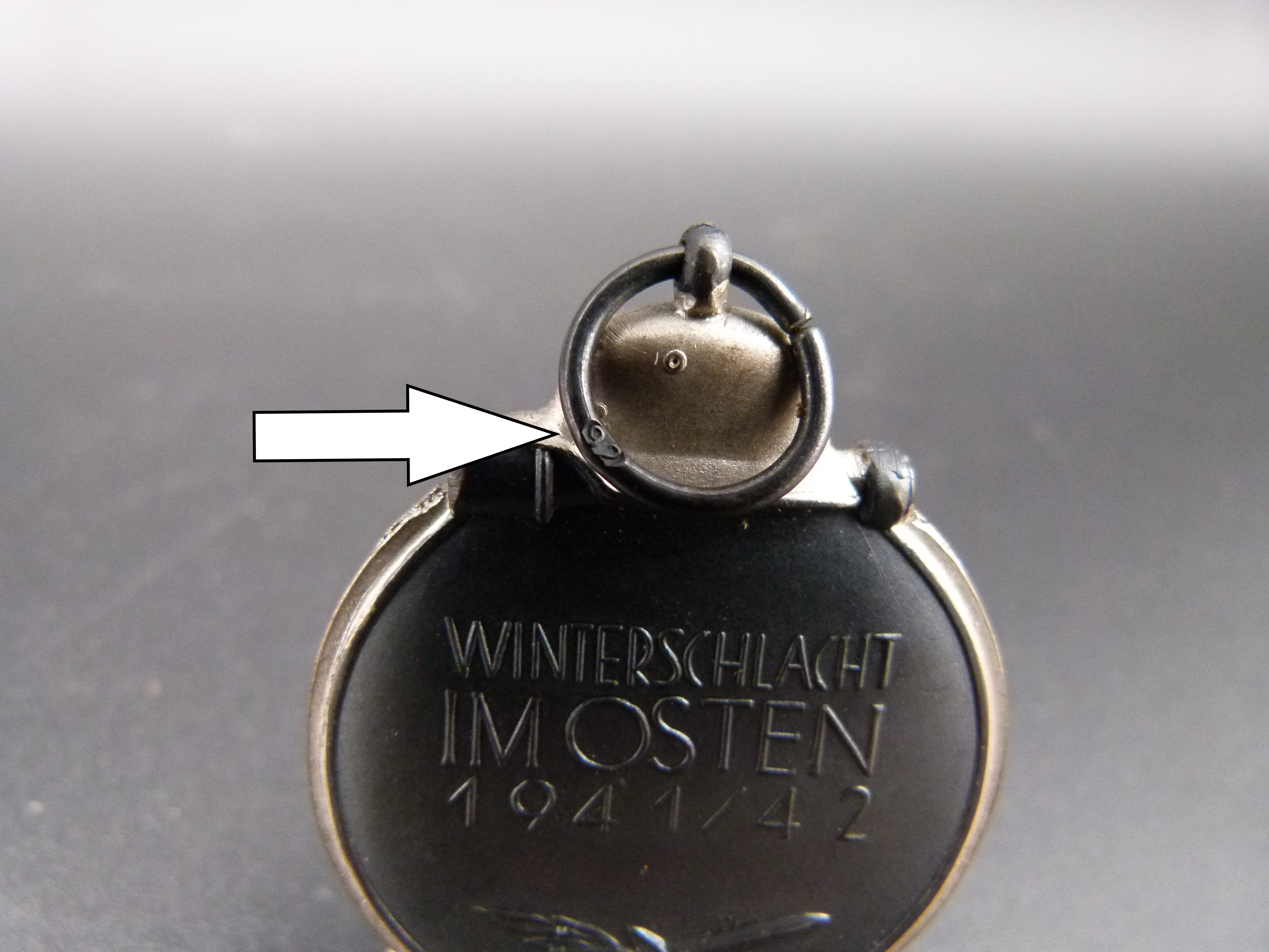 Ostmedaille Hersteller 92 Josef Rueckert und Sohn