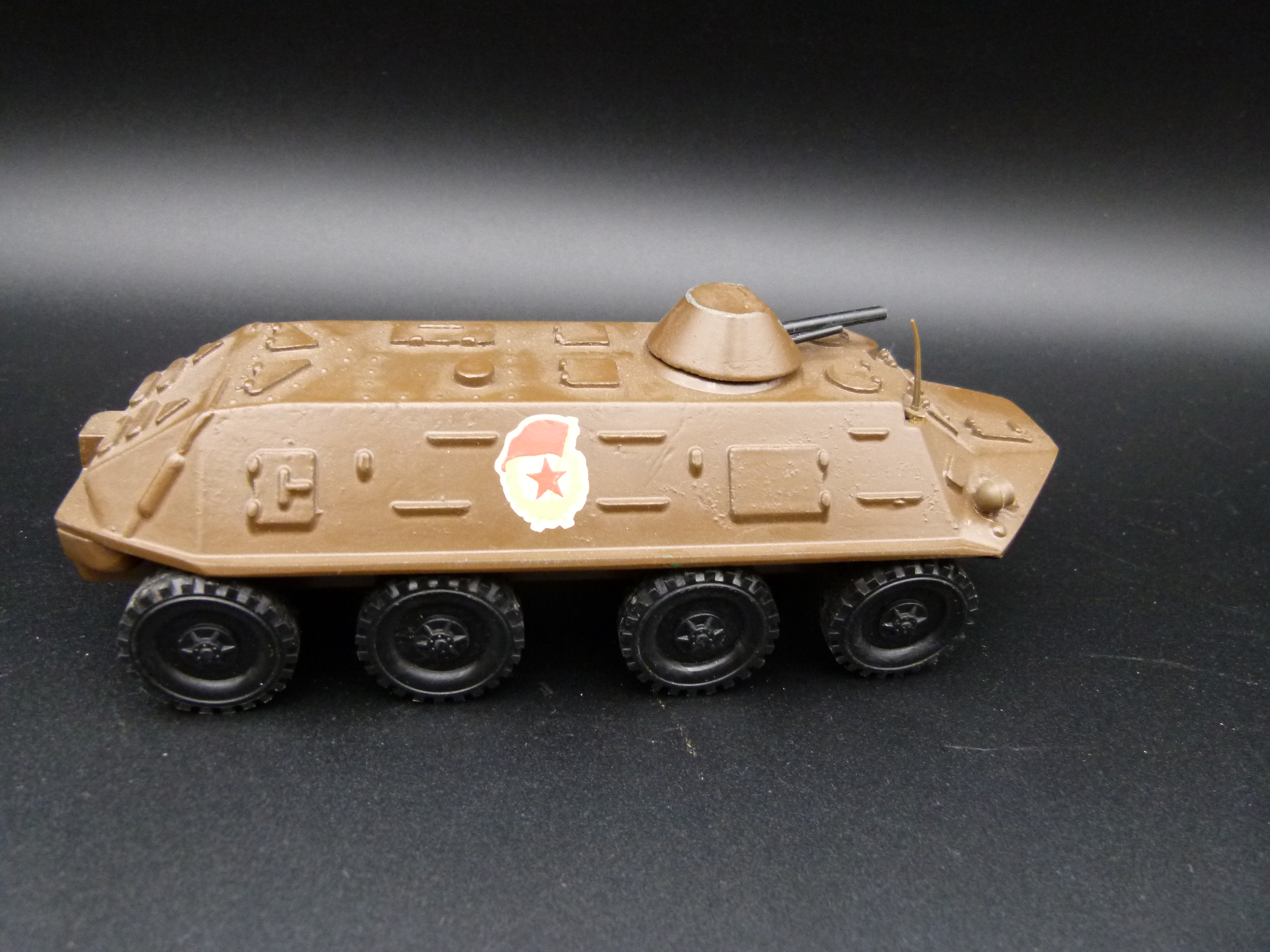 Sowjetisches BTR 80PB Metall Modell Maßstab 1:43