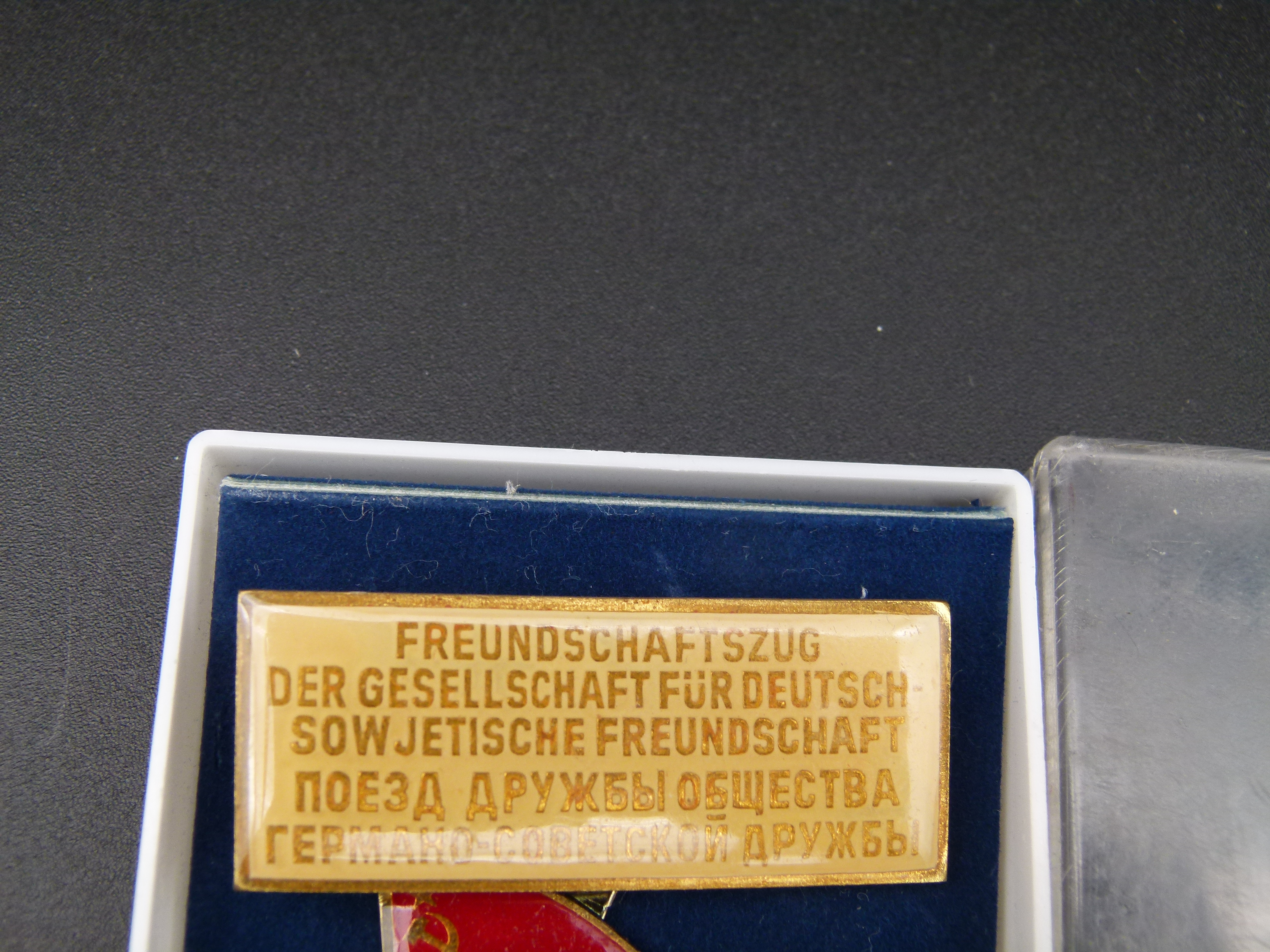 Abzeichen Freundschaftszug Gesellschaft der DSF