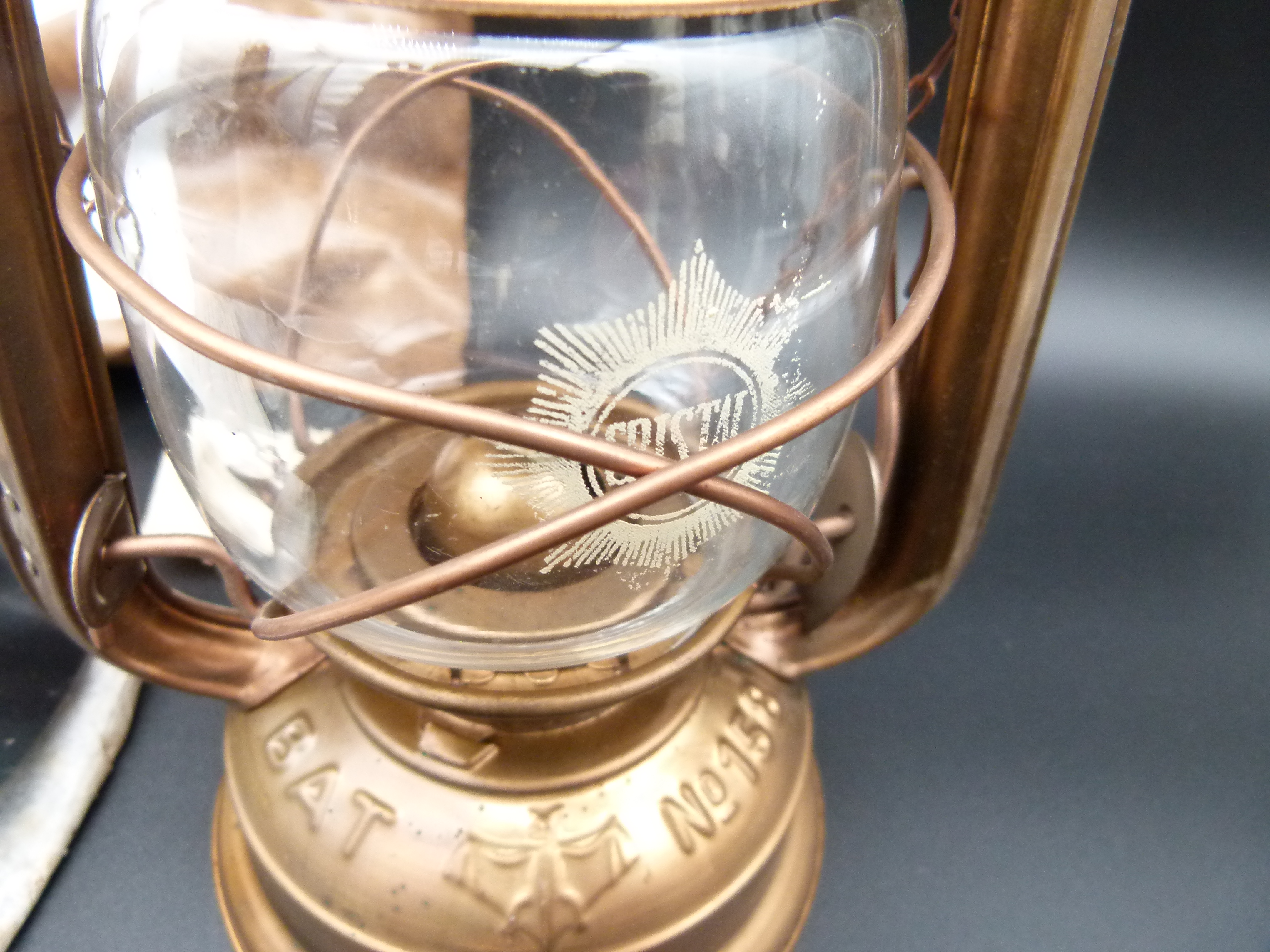 BAT 158 Petroleumlampe Tragetasche und Zubehoer